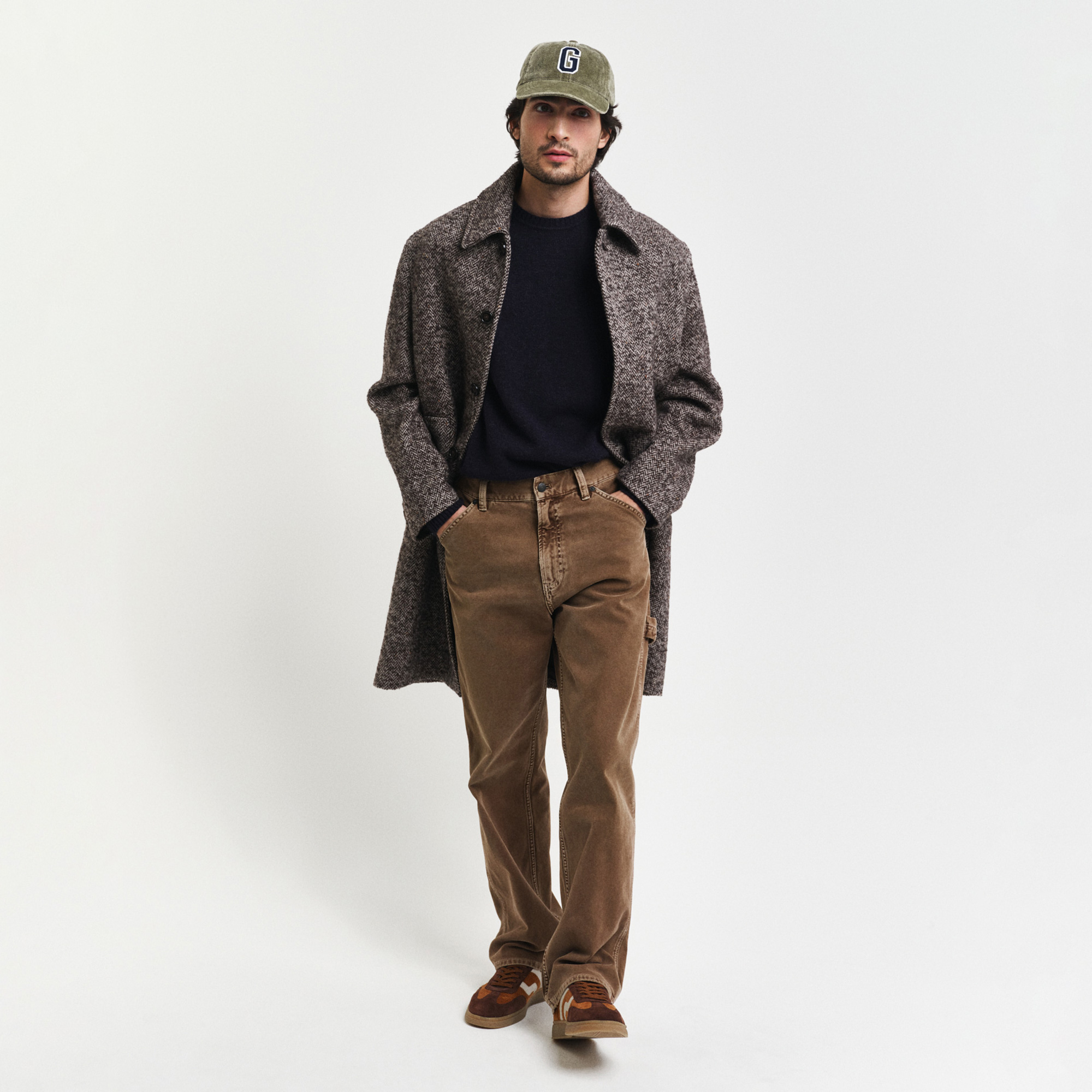 GANT Erkek Lacivert Regular Fit Uzun Kollu Triko