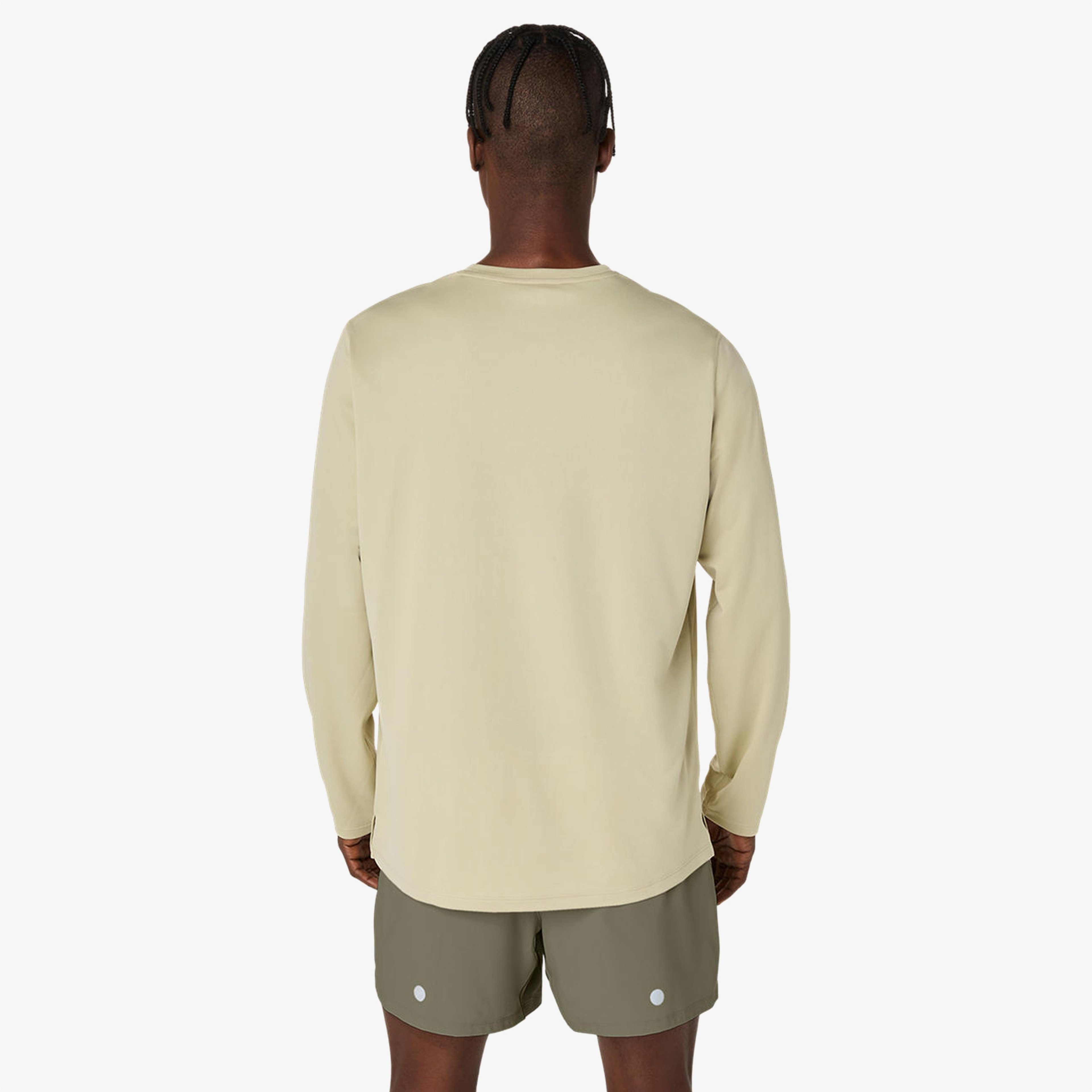 Asics Fujitrail Logo Ls Top Erkek Yeşil T-Shirt