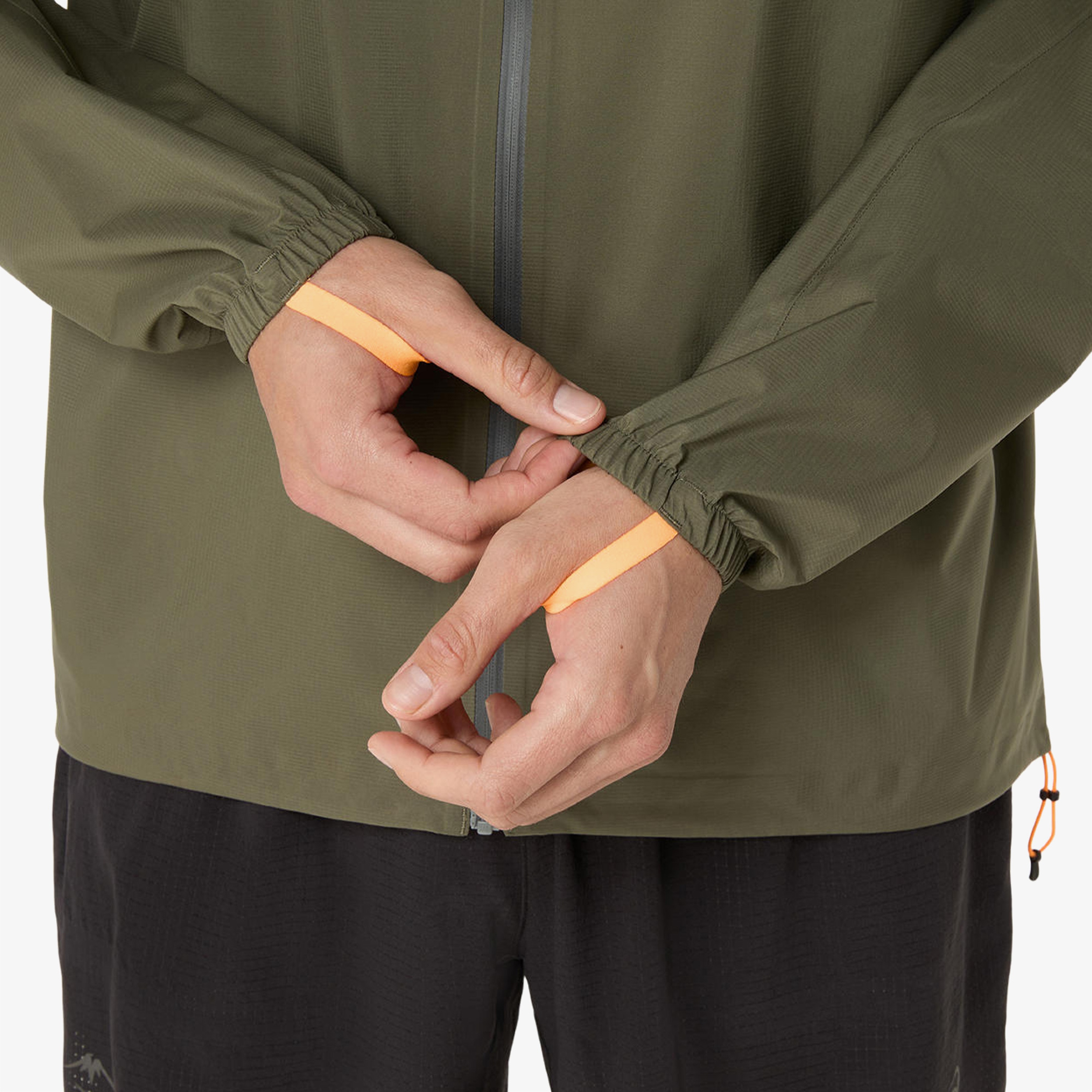 Asics Fujitrail Elite Waterproof Erkek Yeşil Ceket