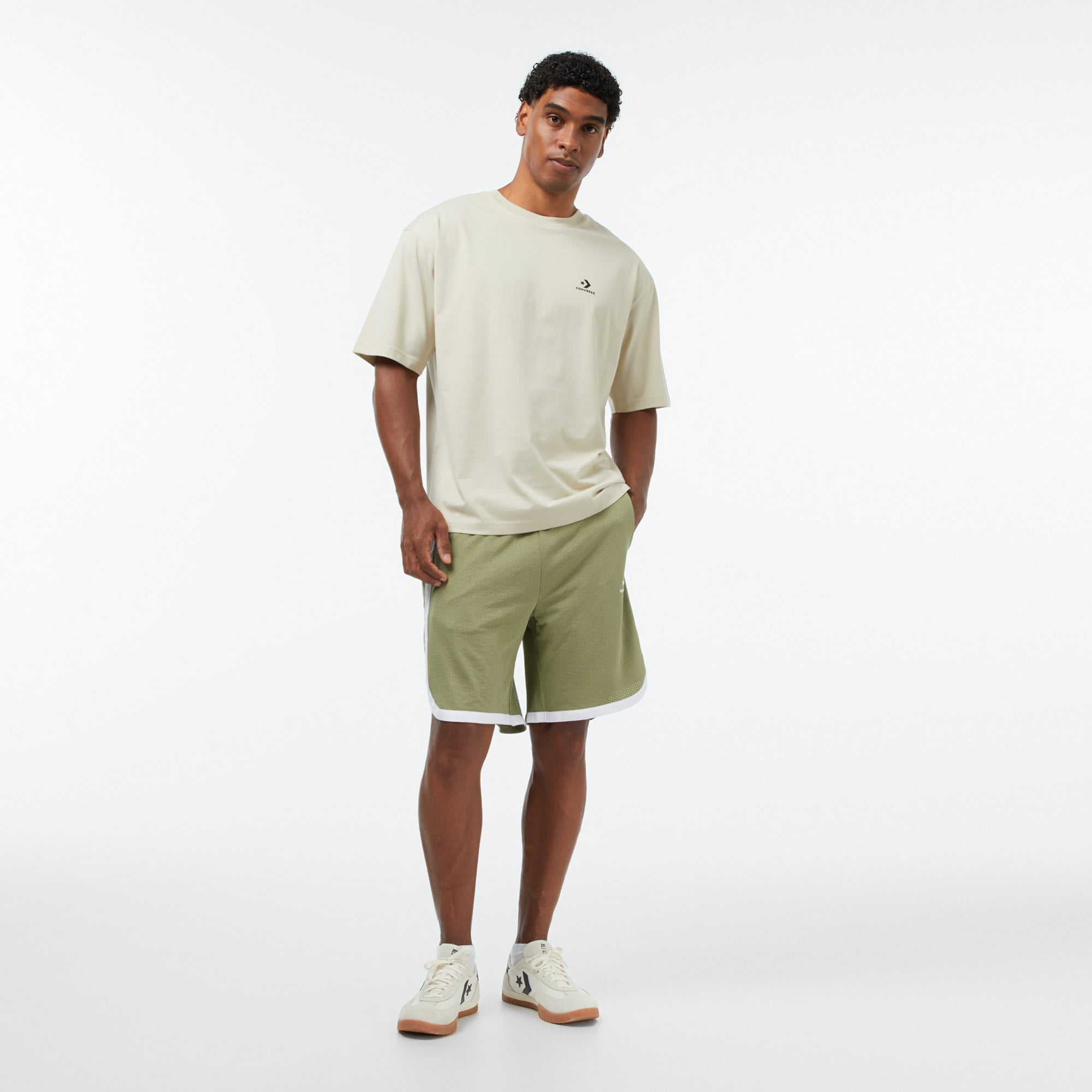 Converse Bej Erkek T-Shirt