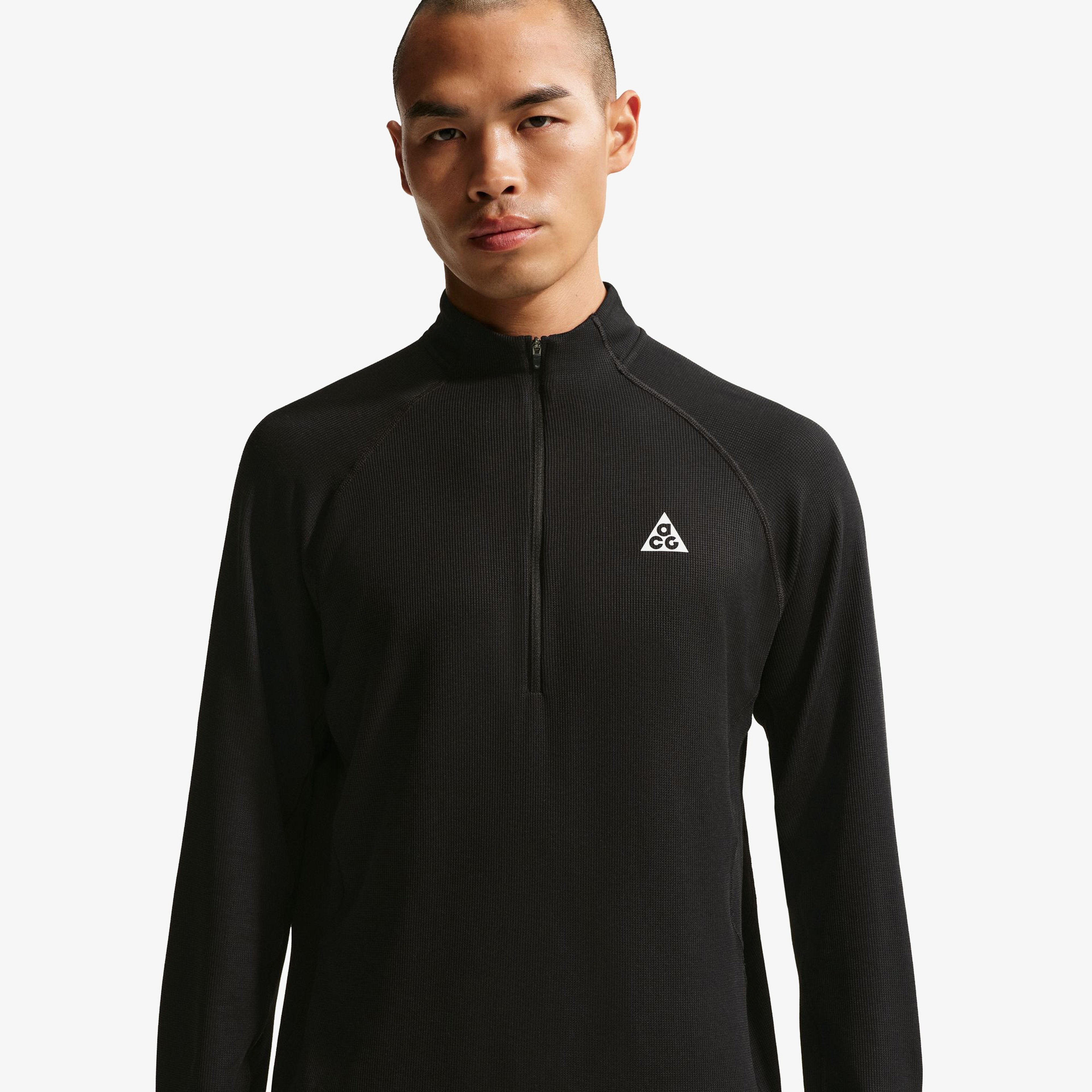 Nike Dri-FIT ACG Erkek Siyah Koşu Sweatshirt