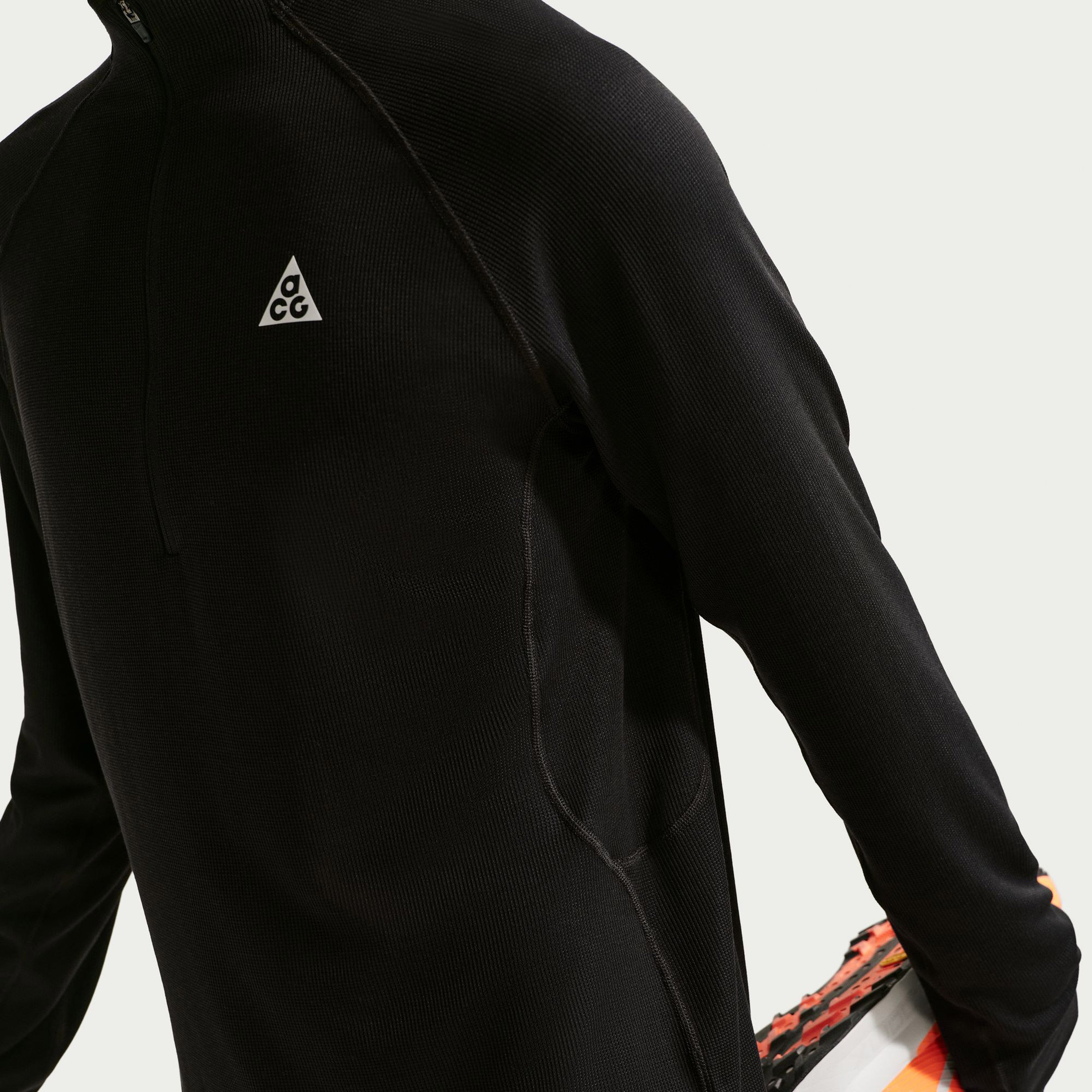 Nike Dri-FIT ACG Erkek Siyah Koşu Sweatshirt