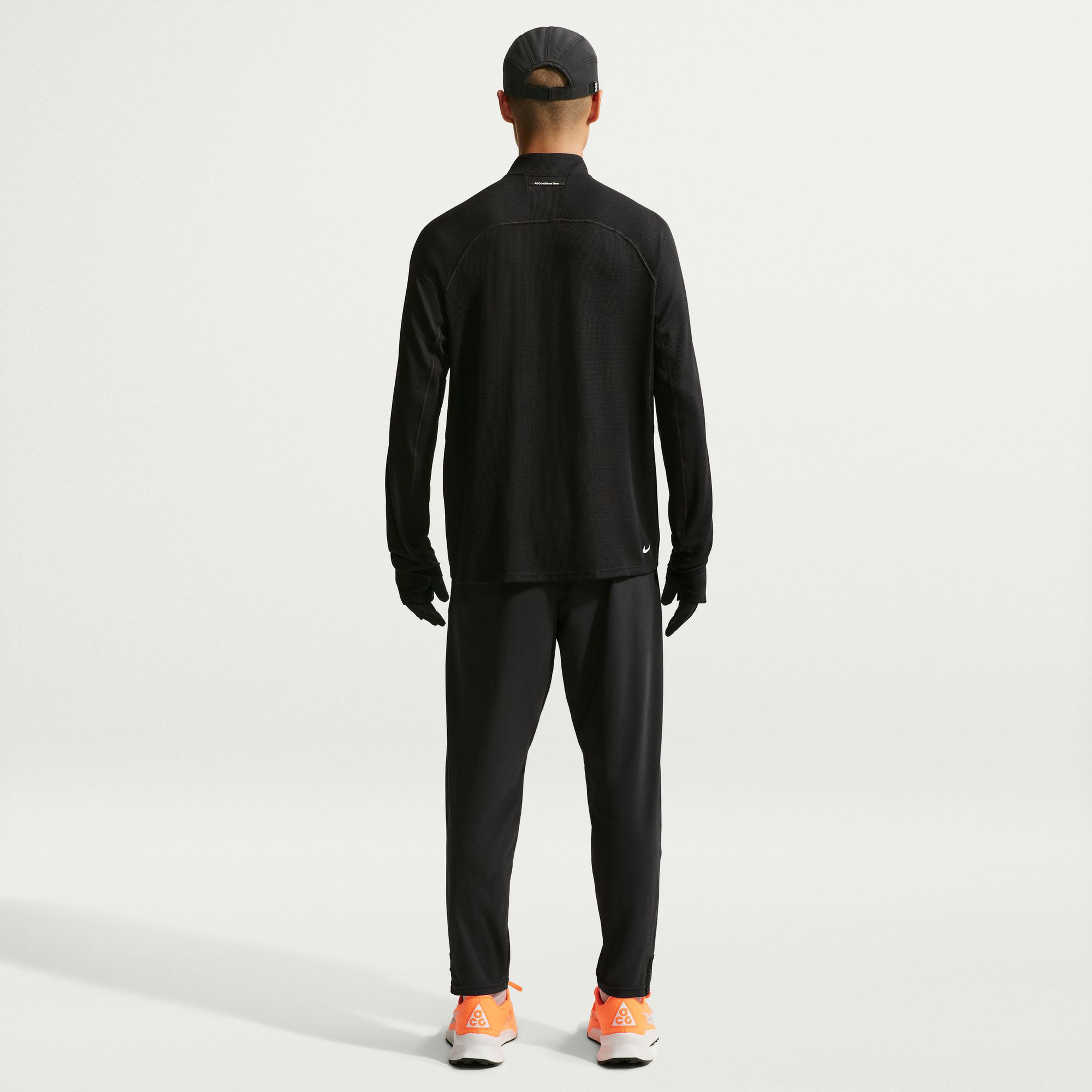 Nike Dri-FIT ACG Erkek Siyah Koşu Sweatshirt