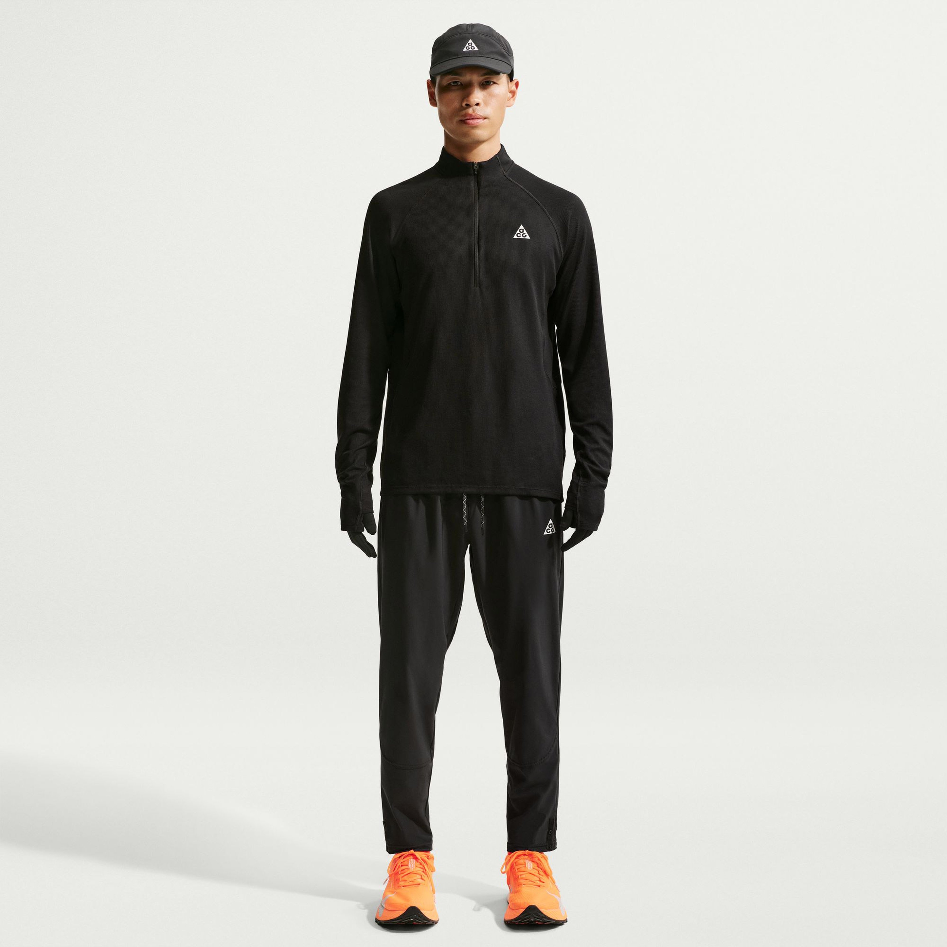 Nike Dri-FIT ACG Erkek Siyah Koşu Sweatshirt
