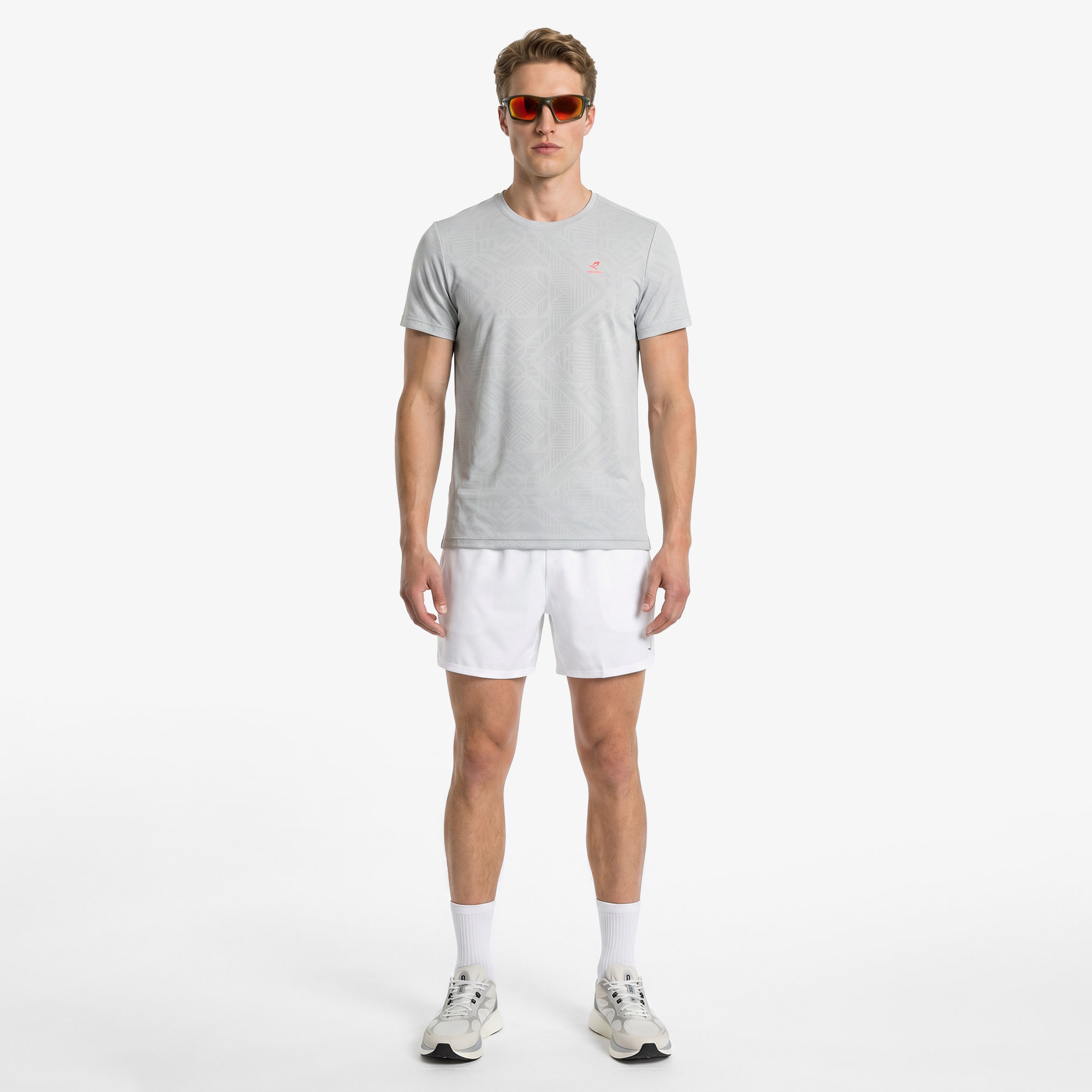 Energetics Erkek Gri Antrenman T-Shirt