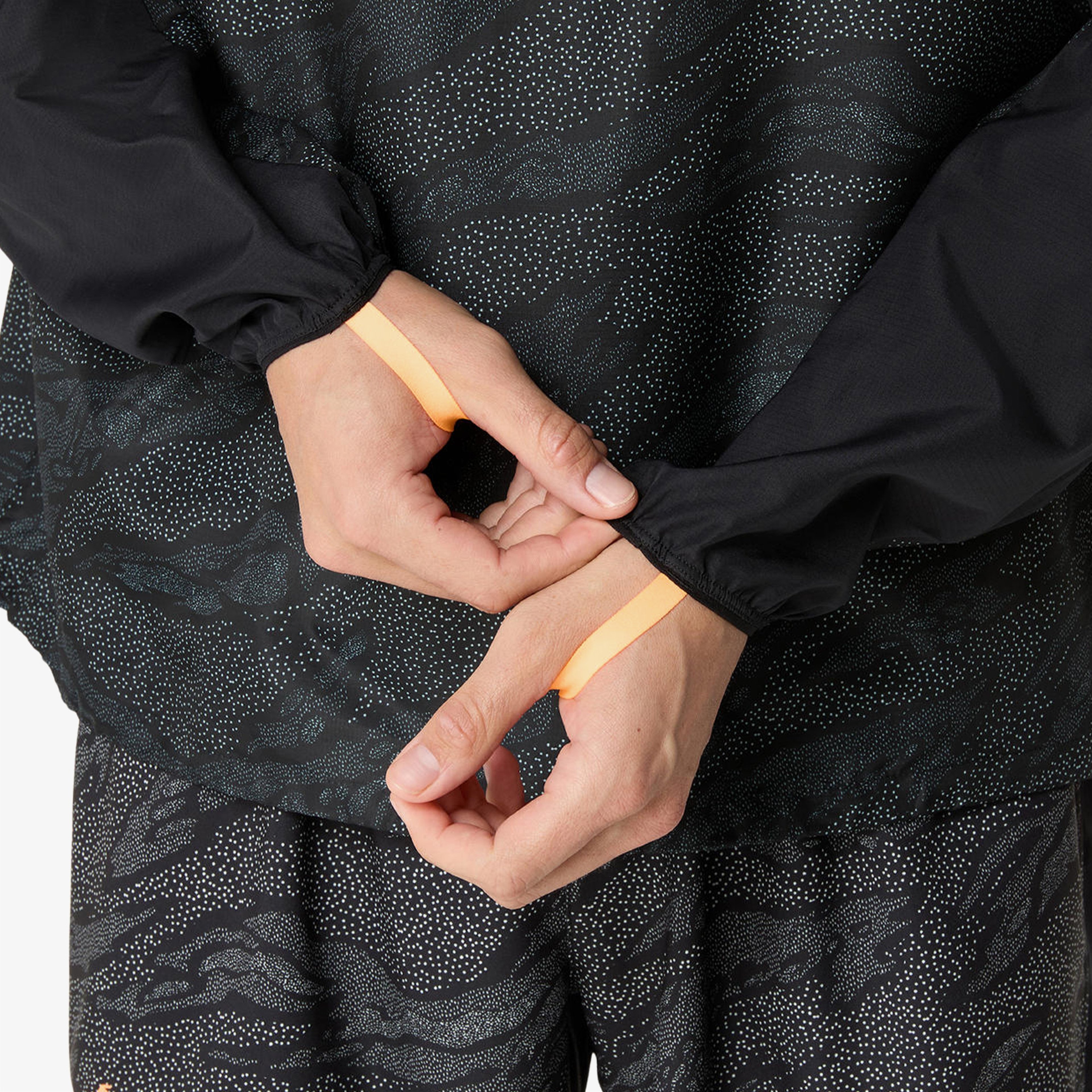 Asics Fujitrail Packable Windbreaker Erkek Siyah Ceket