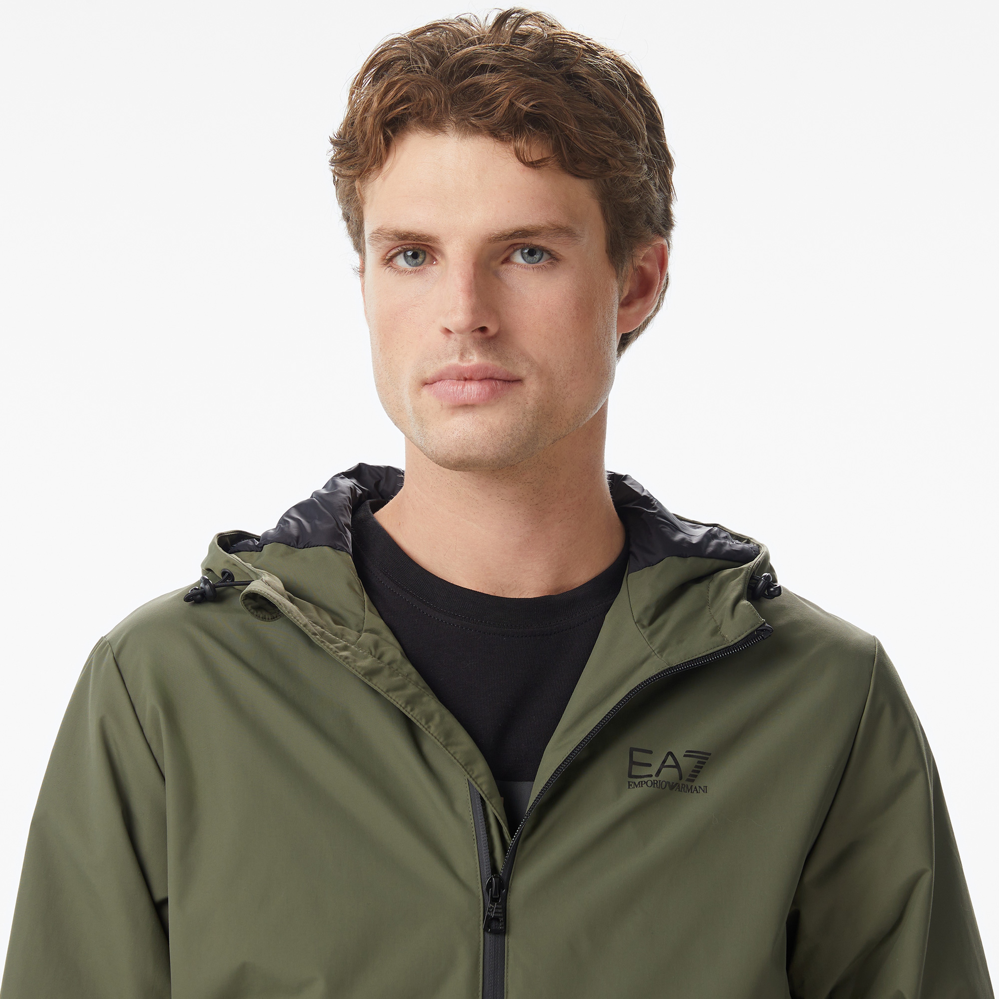 EA7 Regular Fit Erkek Haki Ceket