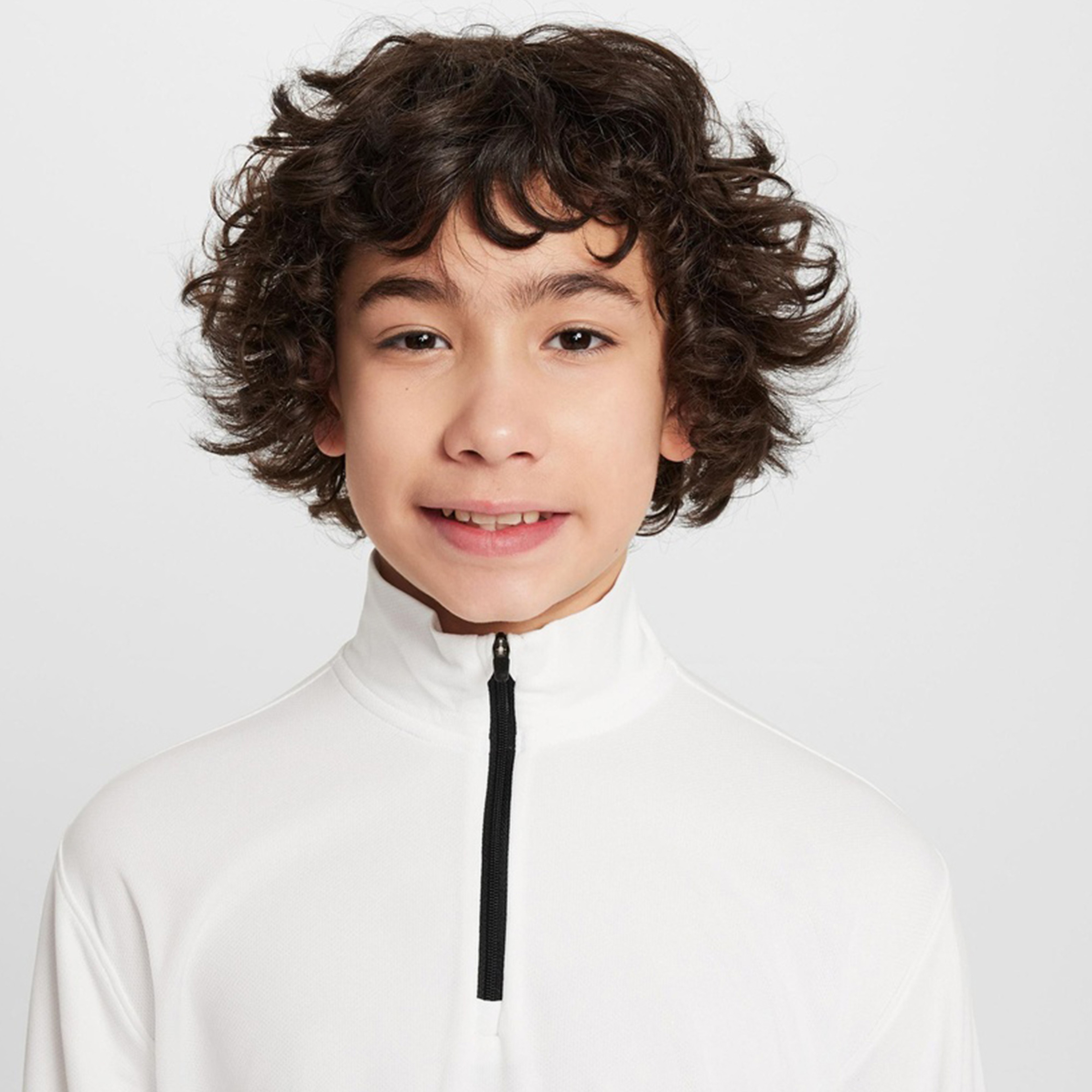 Nike Long Sleeve Top Çocuk Beyaz Eşofman Üstü