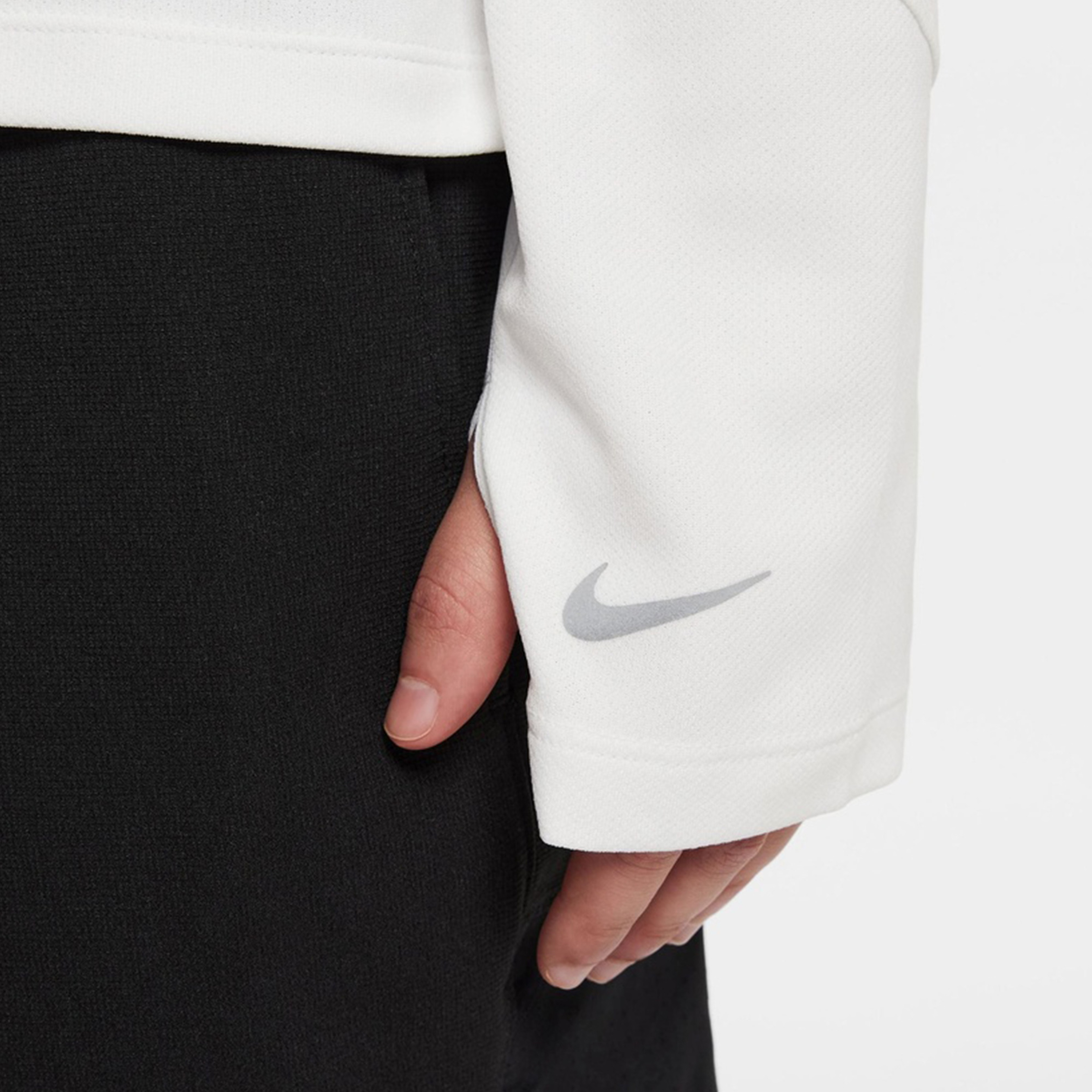 Nike Long Sleeve Top Çocuk Beyaz Eşofman Üstü