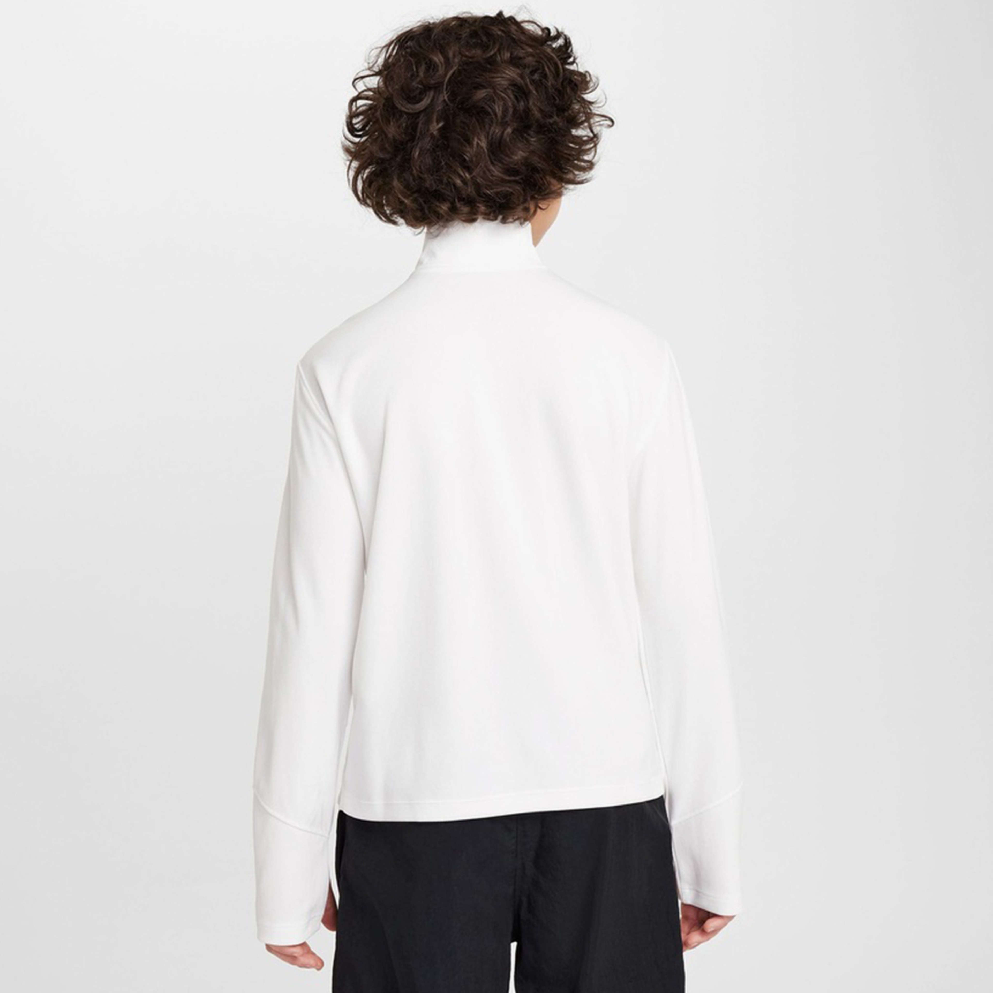 Nike Long Sleeve Top Çocuk Beyaz Eşofman Üstü