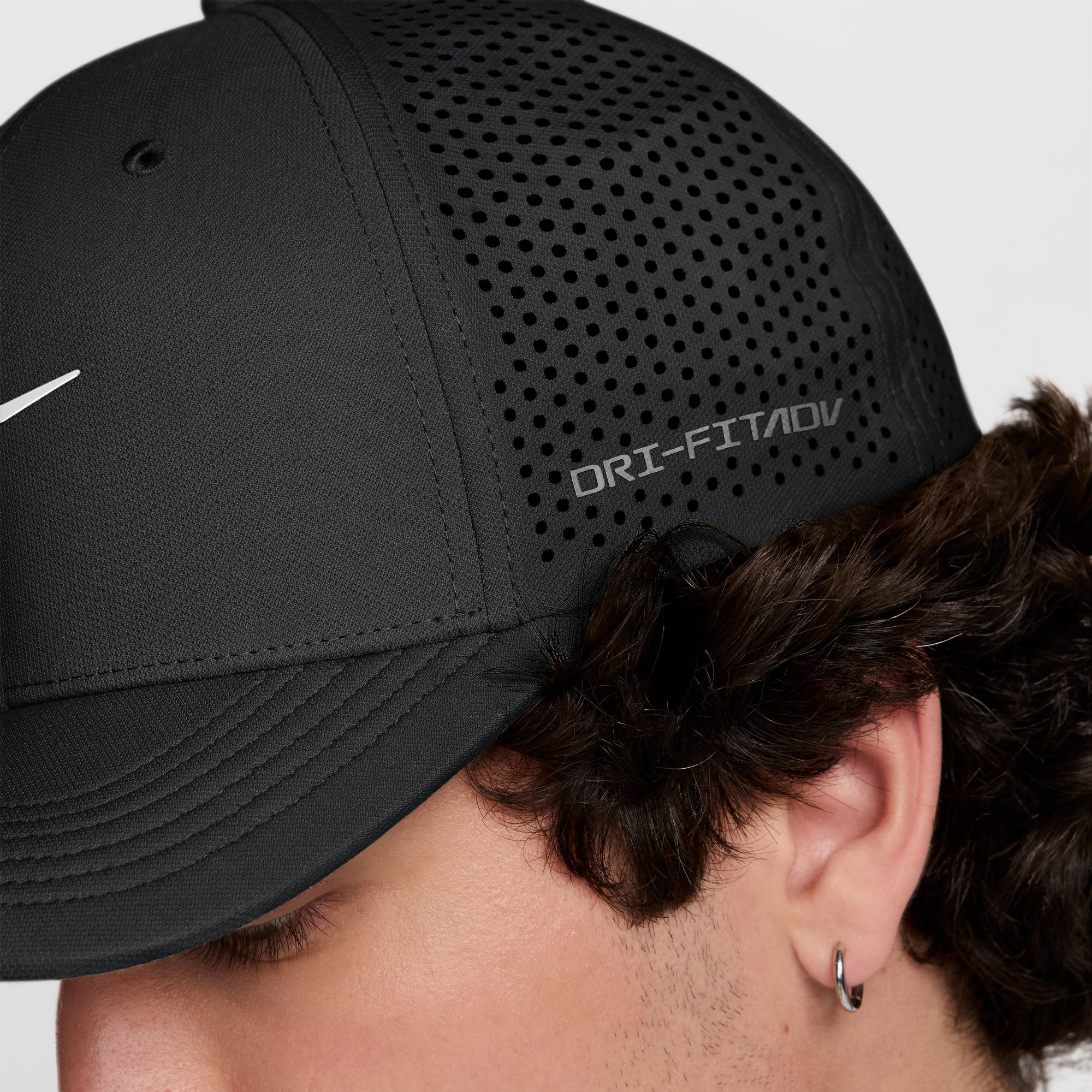 Nike Dri-FIT Rise Unisex Siyah Golf Şapka