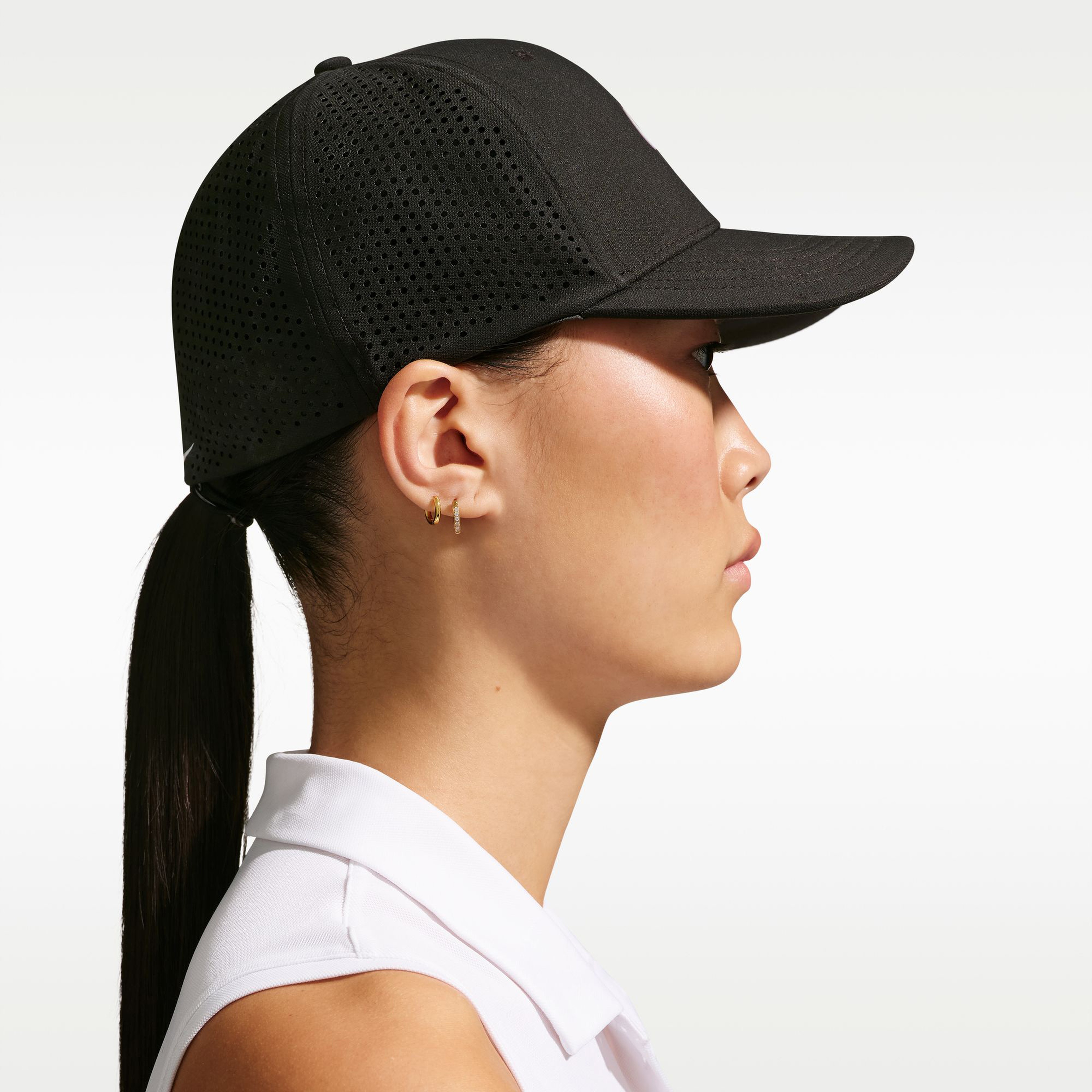 Nike Dri-FIT Rise Unisex Siyah Golf Şapka