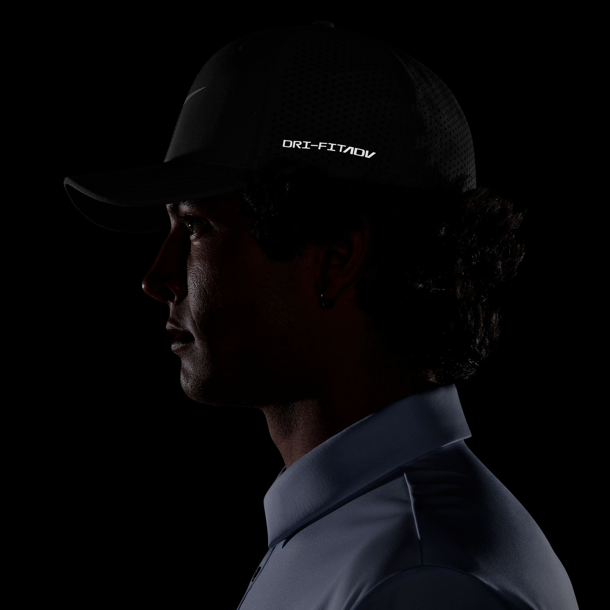 Nike Dri-FIT Rise Unisex Siyah Golf Şapka