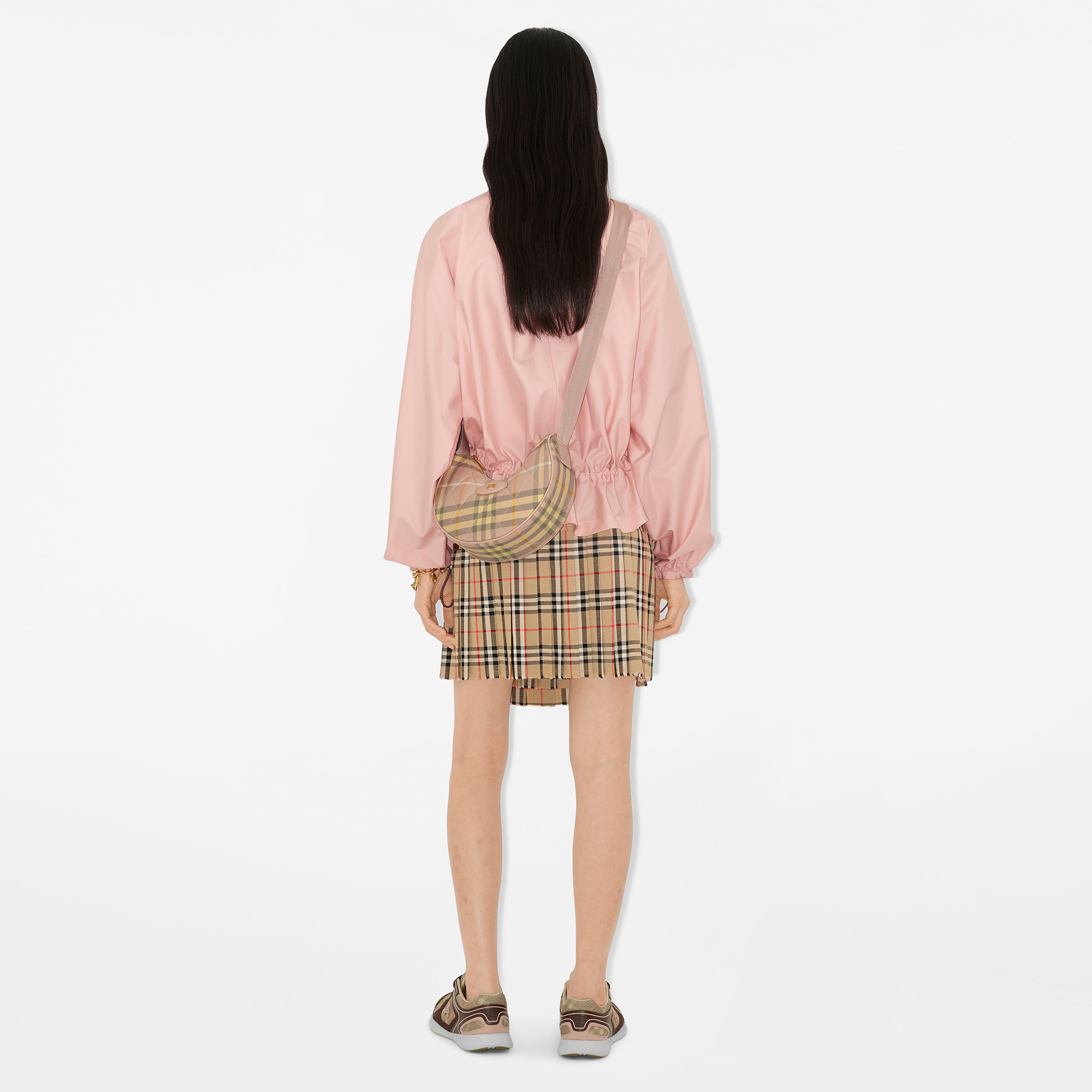 Burberry Horseshoe Crossbody Kadın Pembe Çapraz Çanta