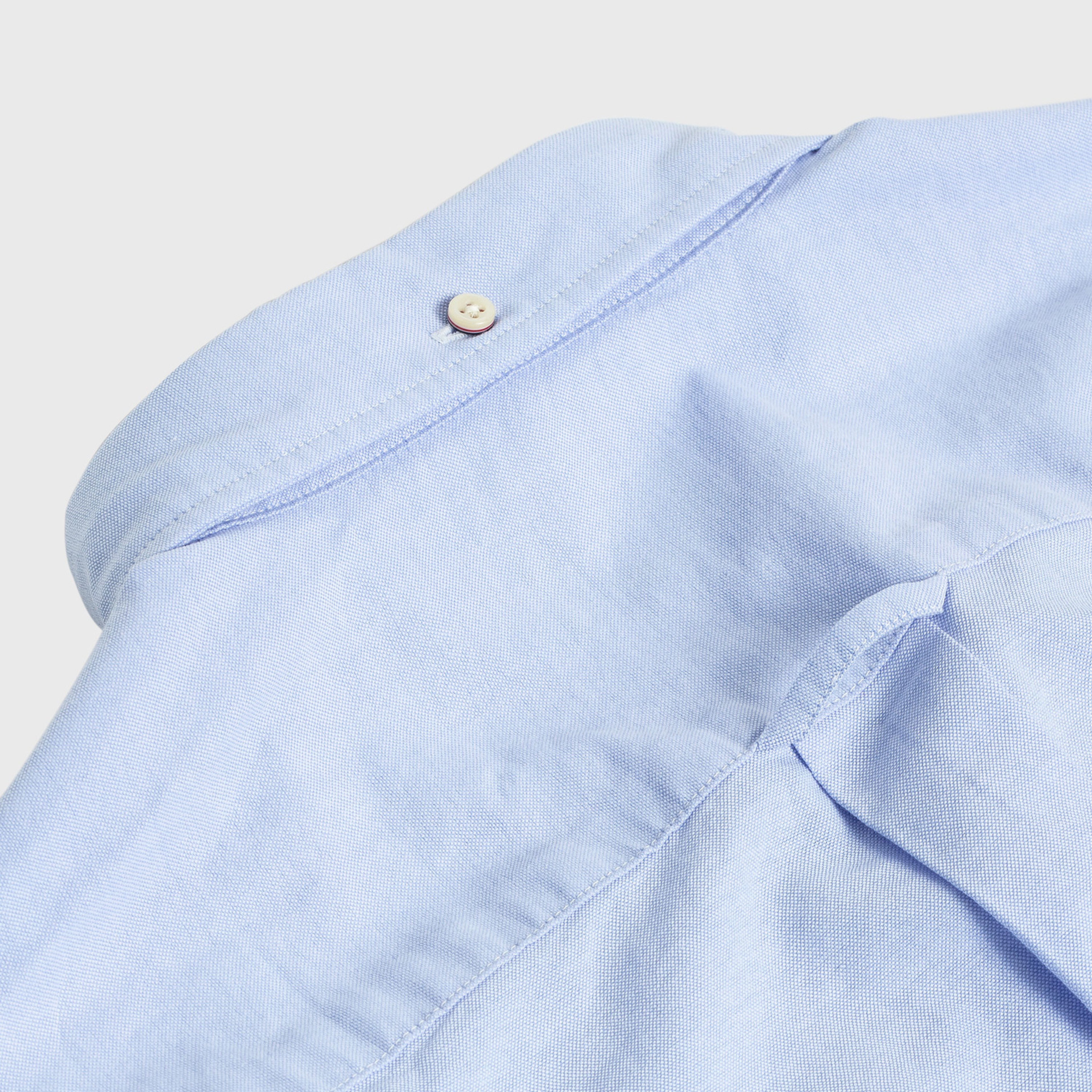 GANT Erkek Mavi Regular Fit Düğmeli Yaka Oxford Gömlek