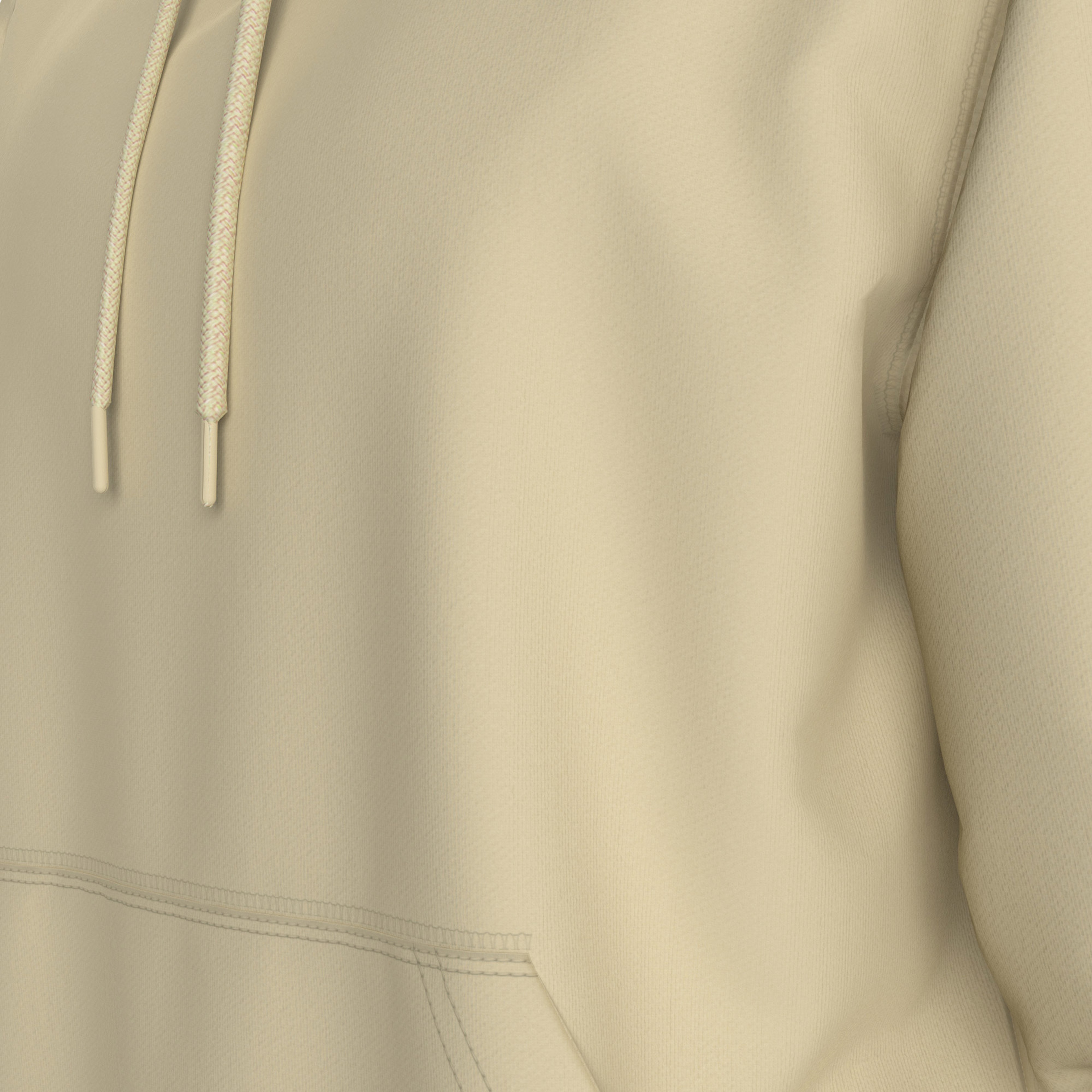 Calvin Klein Badge Hoodie Erkek Haki Sweatshirt