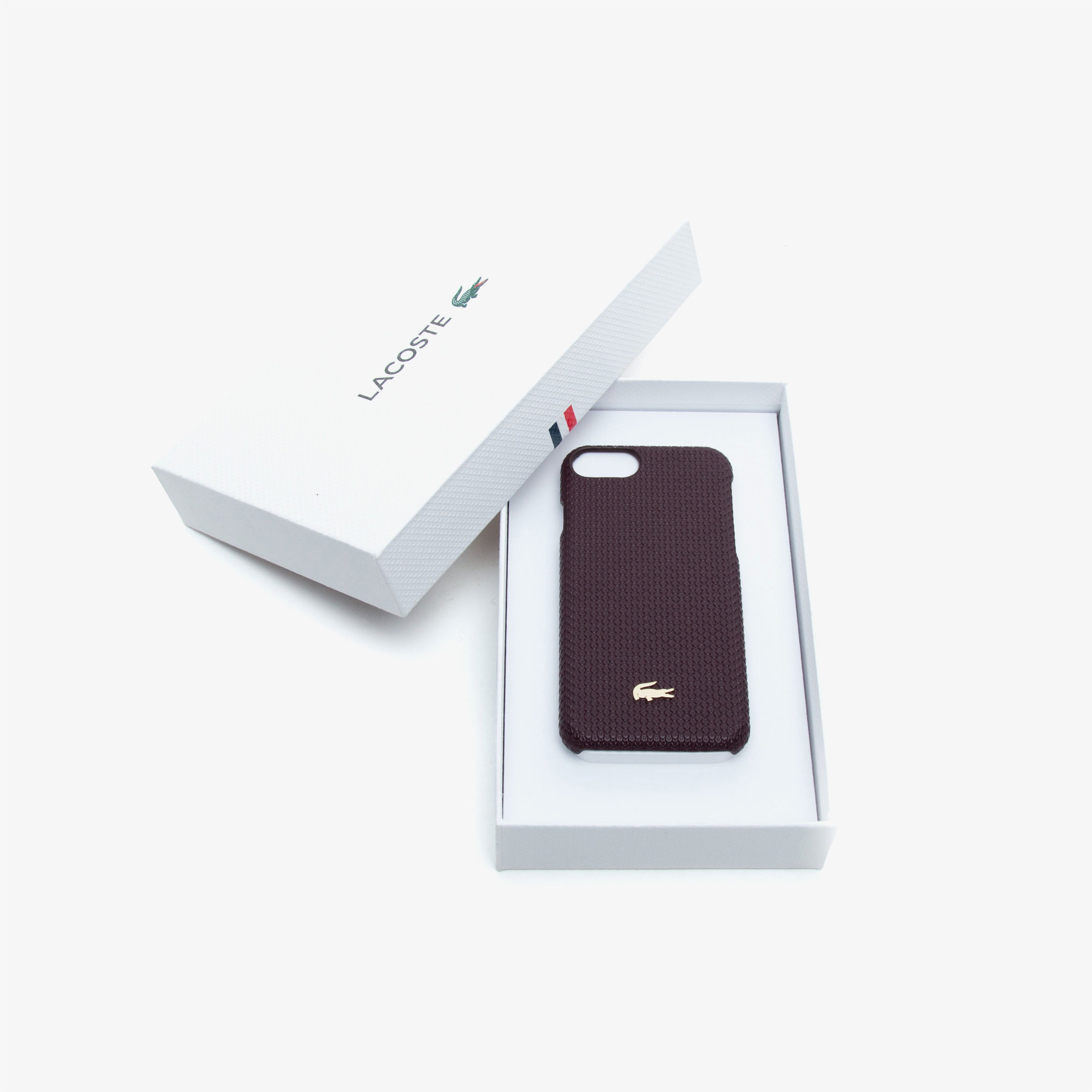Lacoste Unisex Bordo Iphone 8 Kılıfı