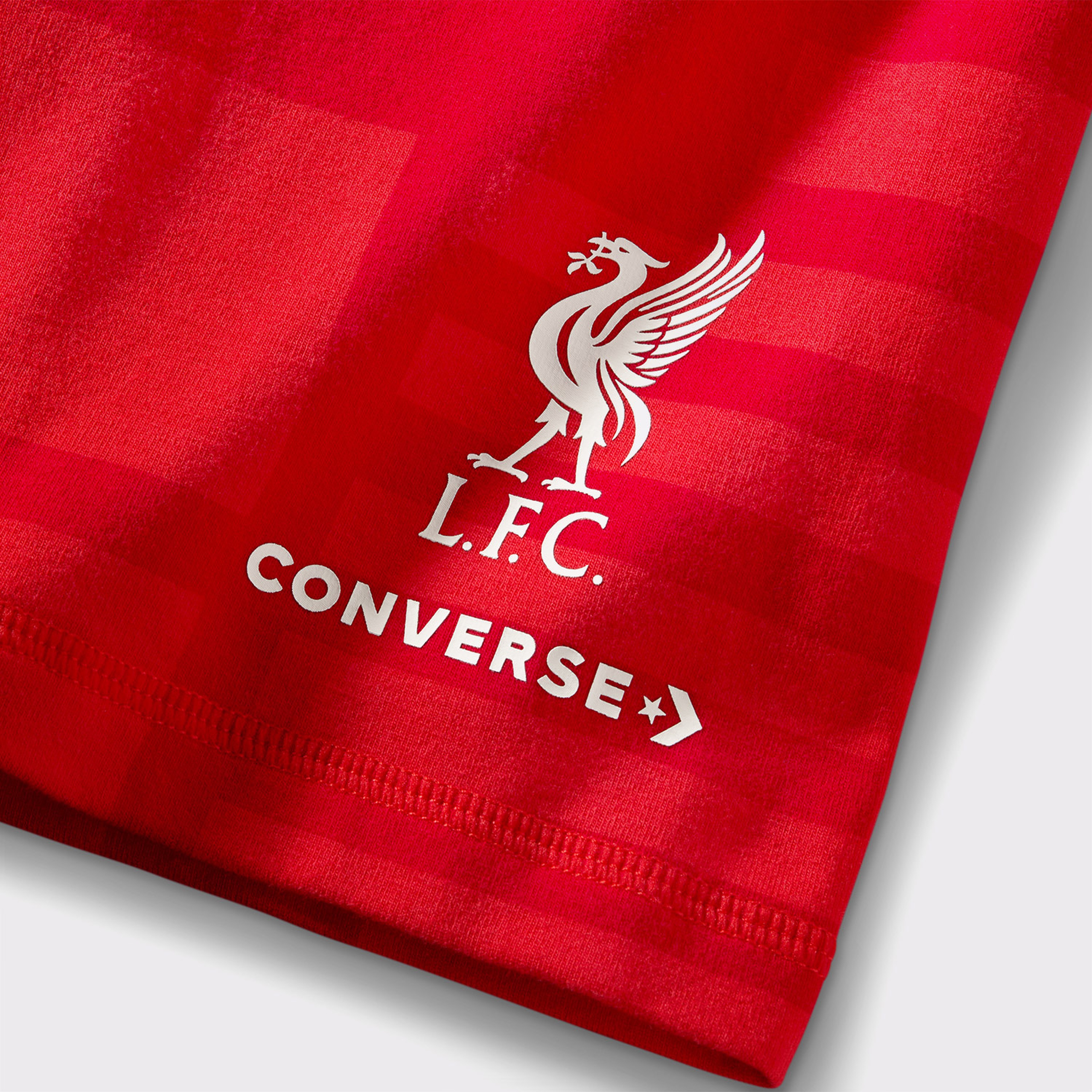 Converse x LFC Desenli Kadın Kırmızı Tayt
