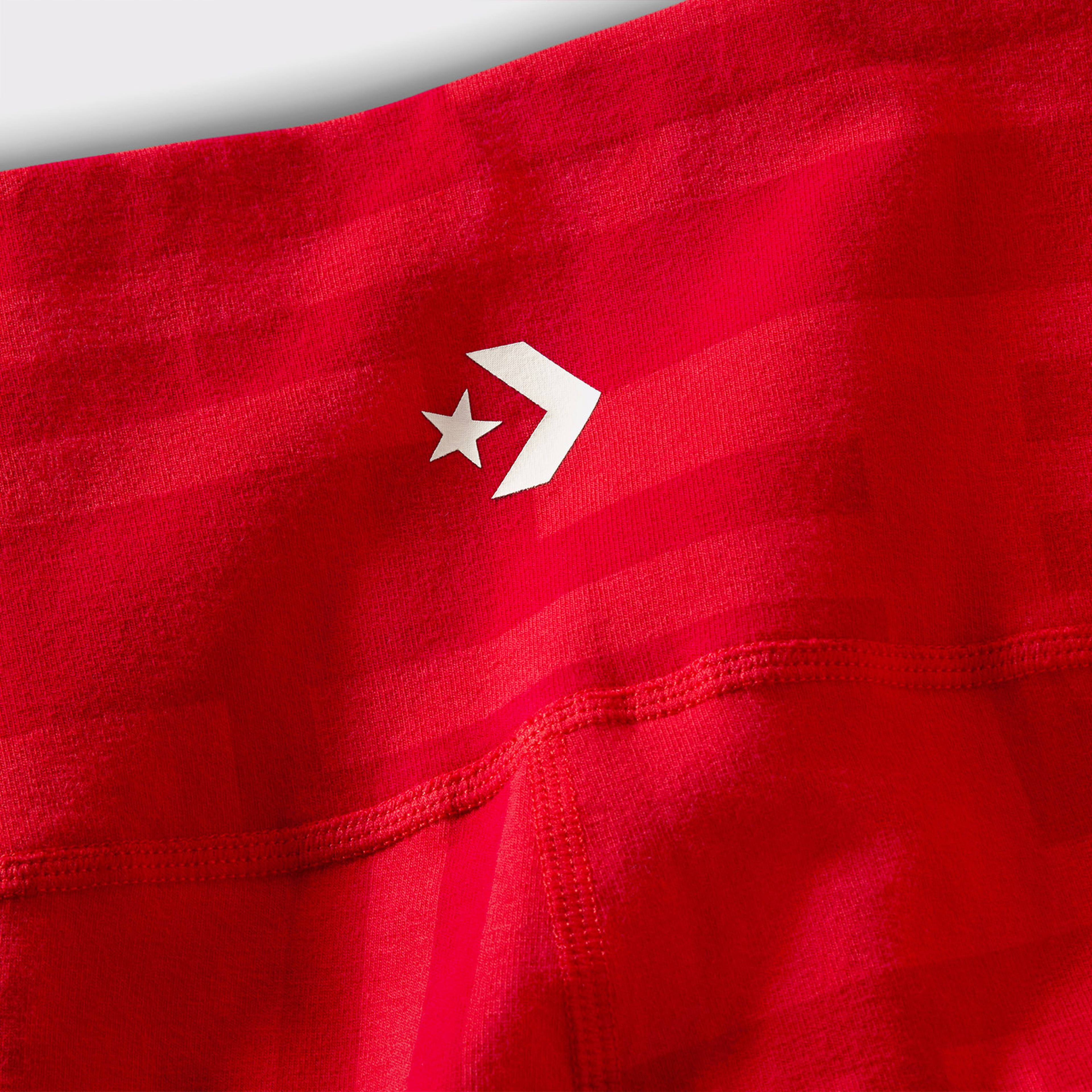 Converse x LFC Desenli Kadın Kırmızı Tayt