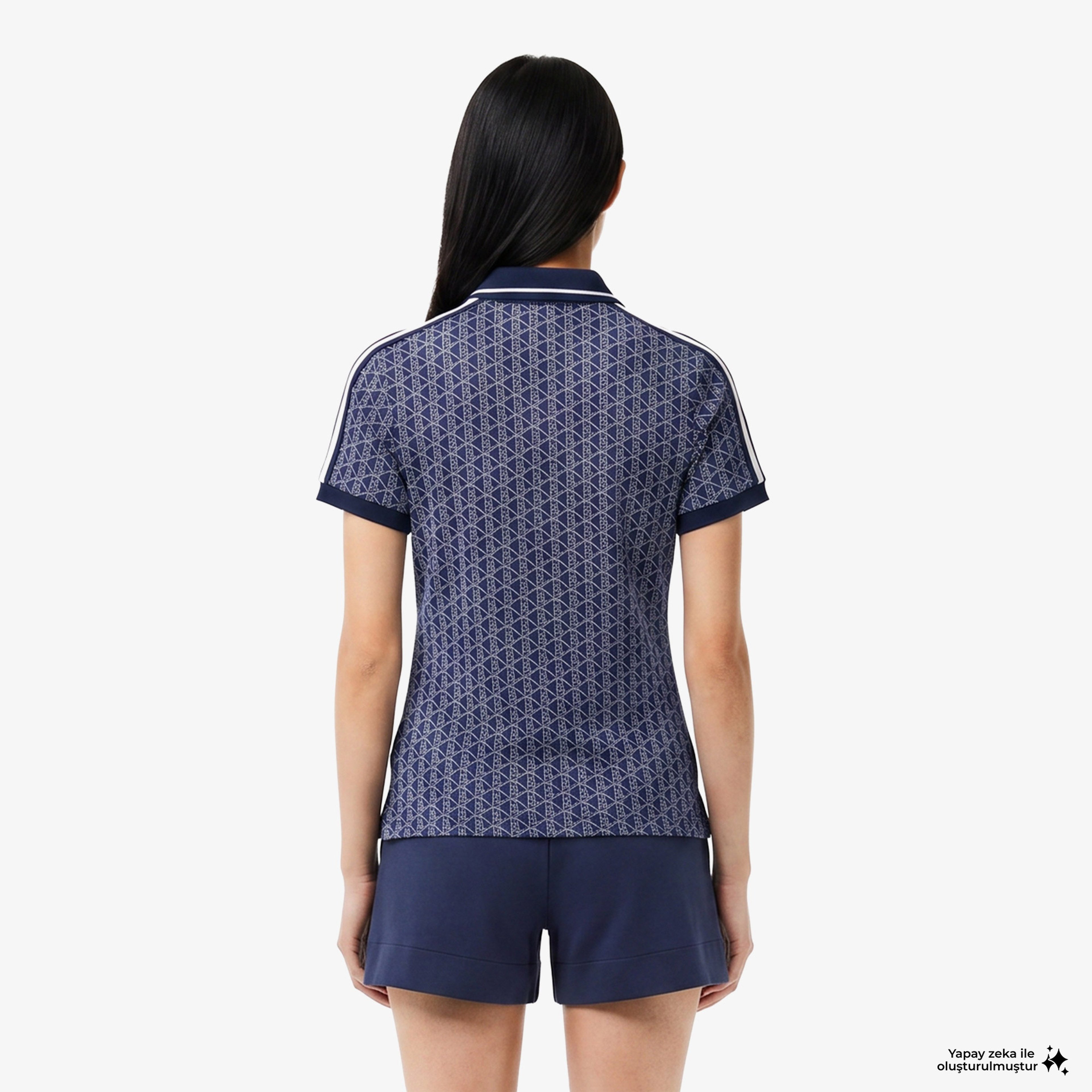 Lacoste Kadın Lacivert Polo