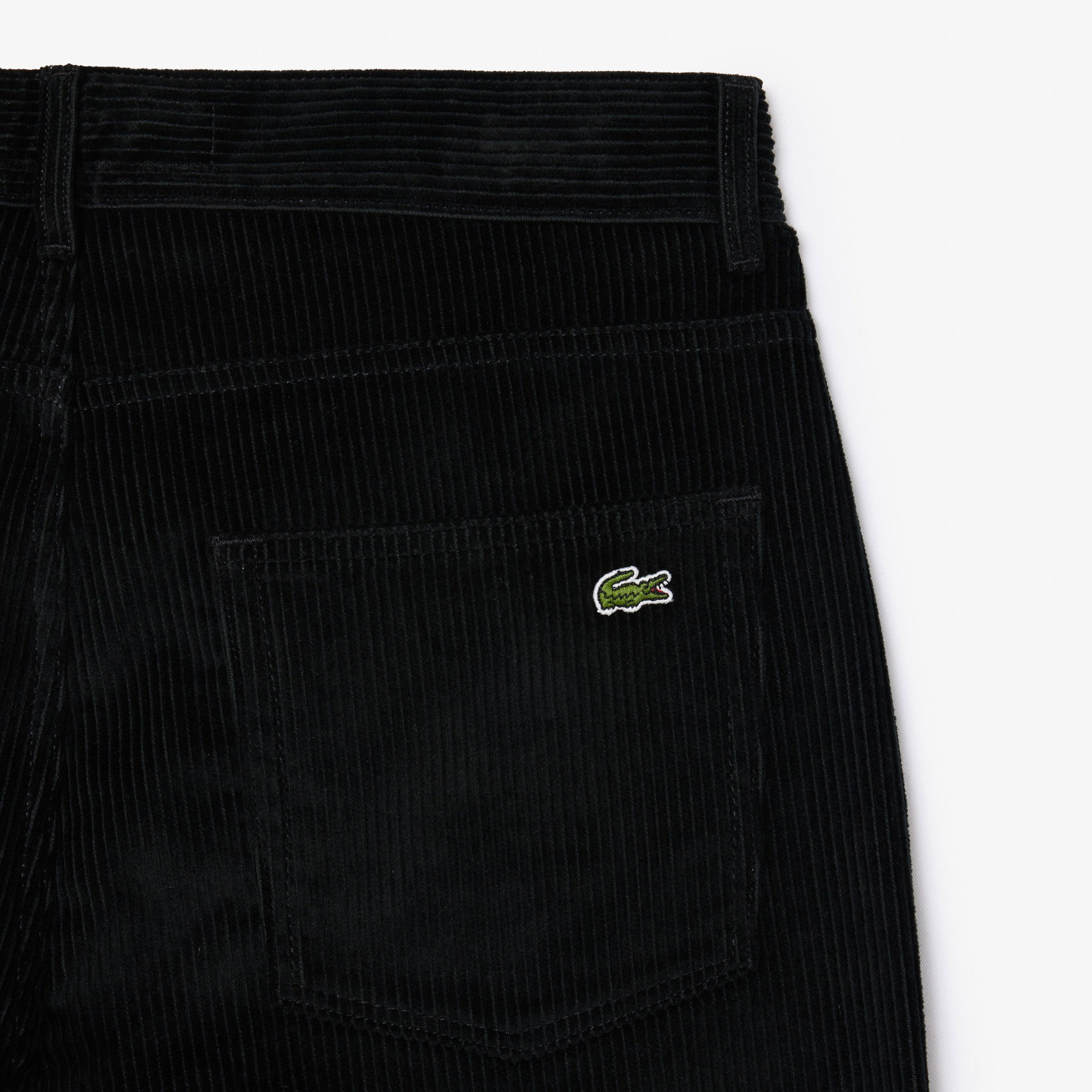 Erkek Straight Fit Casual Siyah Pantolon
