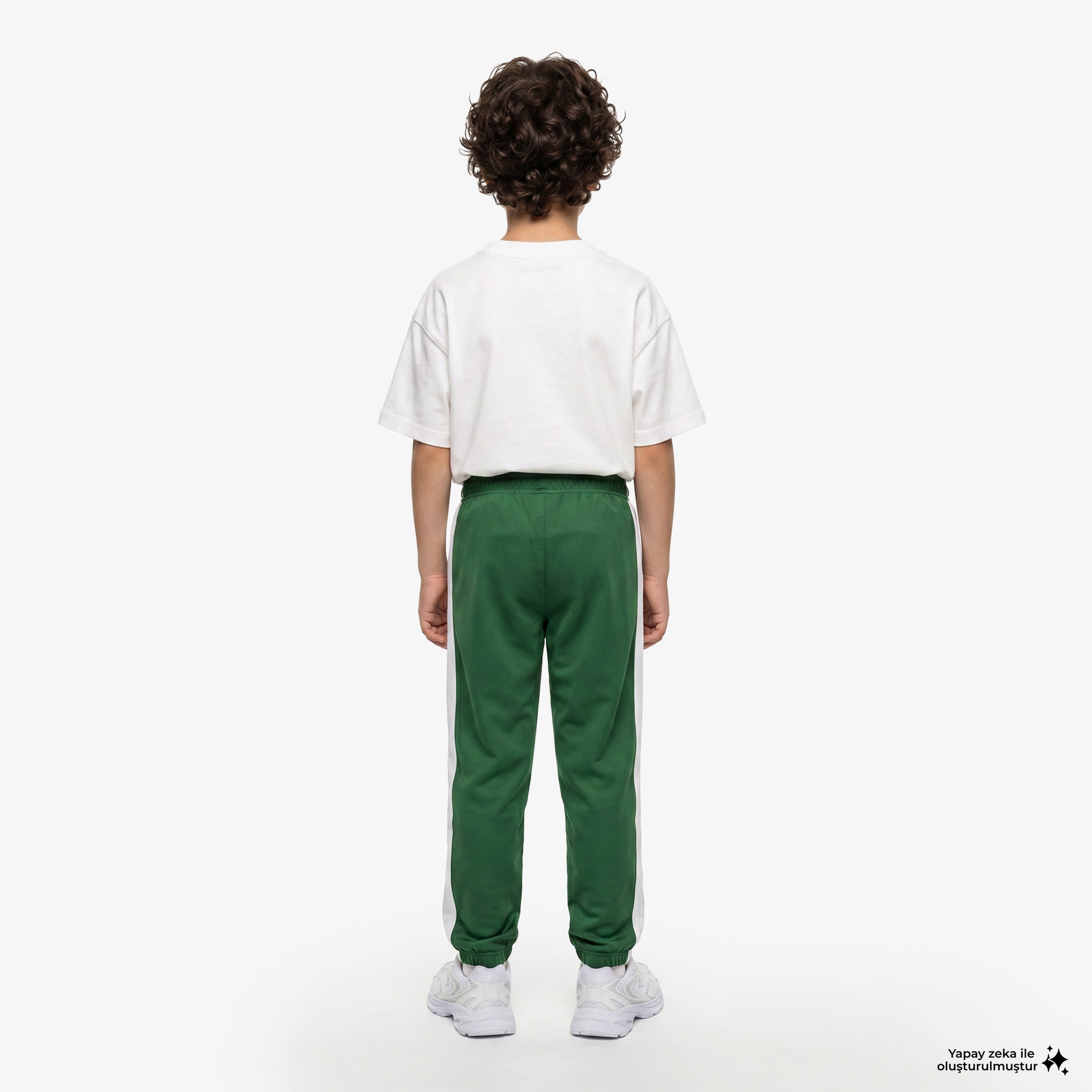 Lacoste Sportsuit Colorblock Track Çocuk Yeşil Eşofman Altı