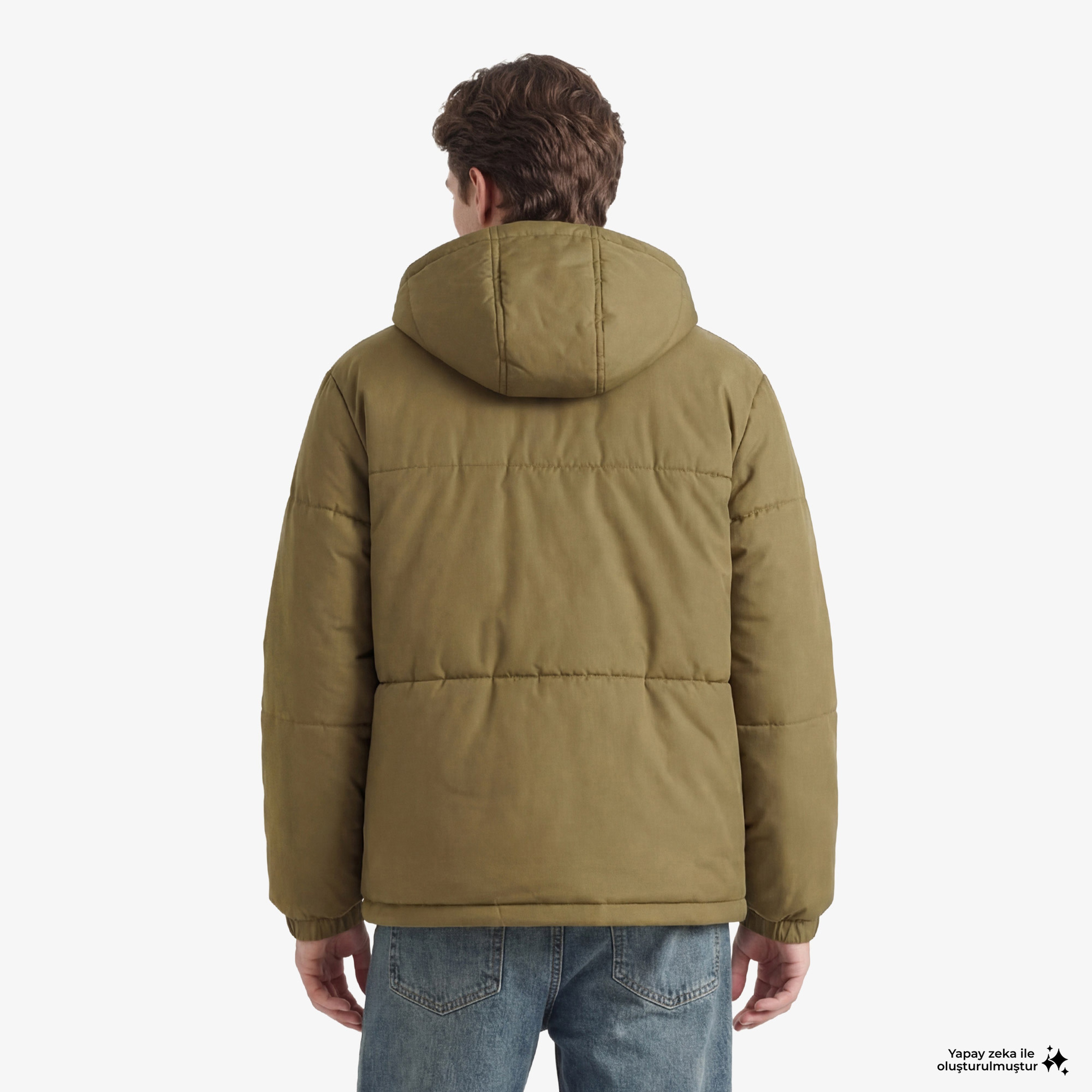 Vans Mte Norrıs Puffer Erkek Haki Ceket