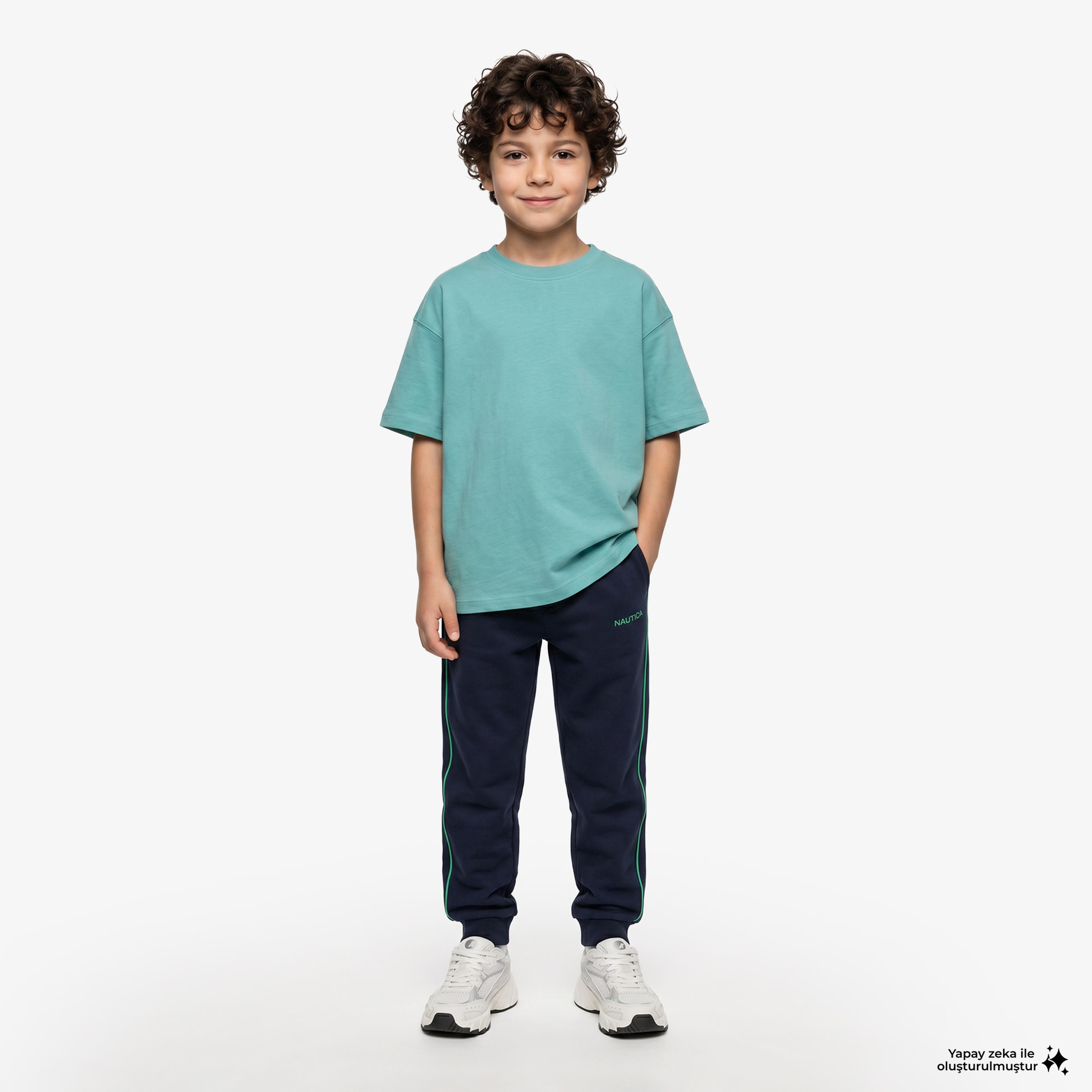 Nautica Knit Active Bottom Çocuk Lacivert Eşofman Altı