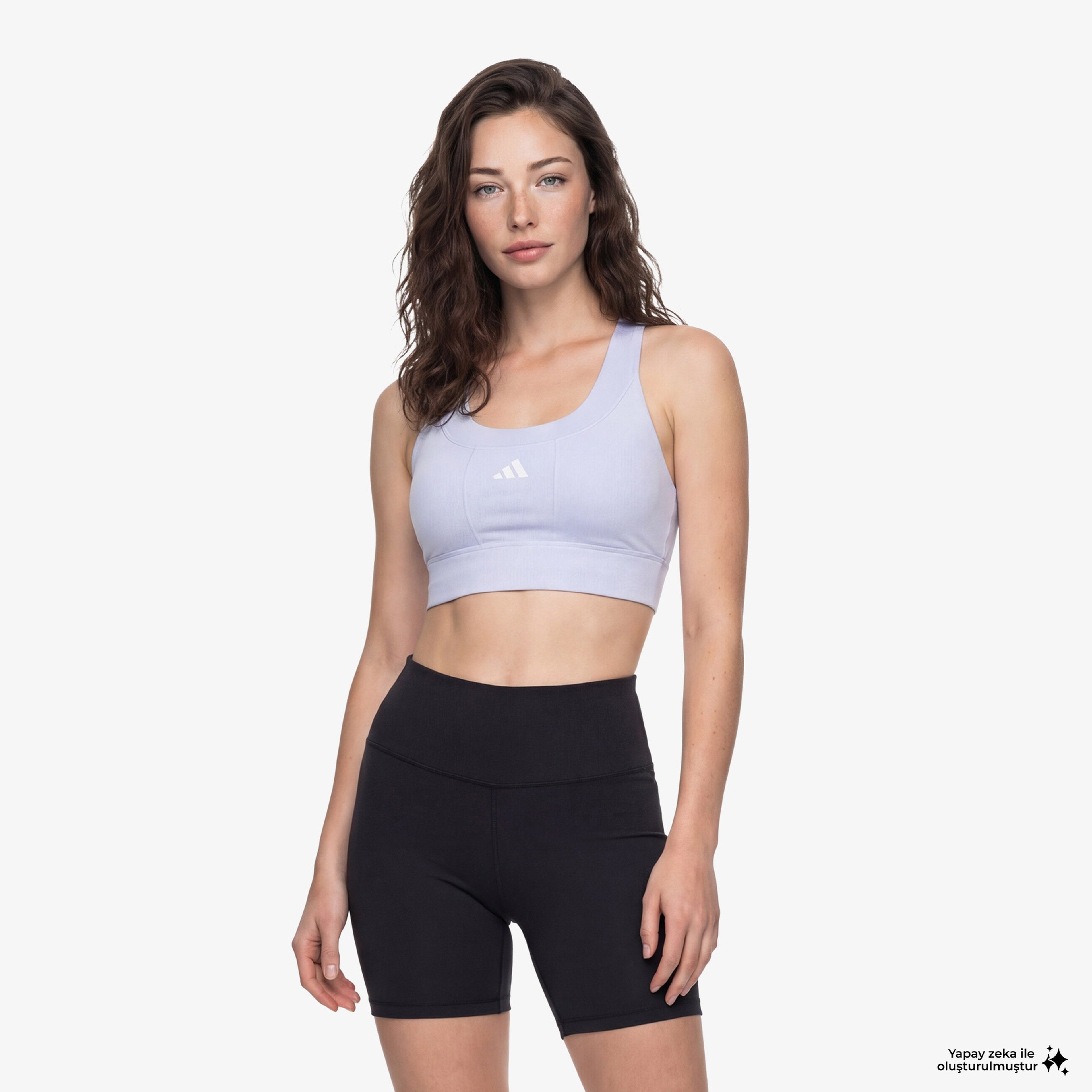 adidas Run Pkt Kadın Mor Bra