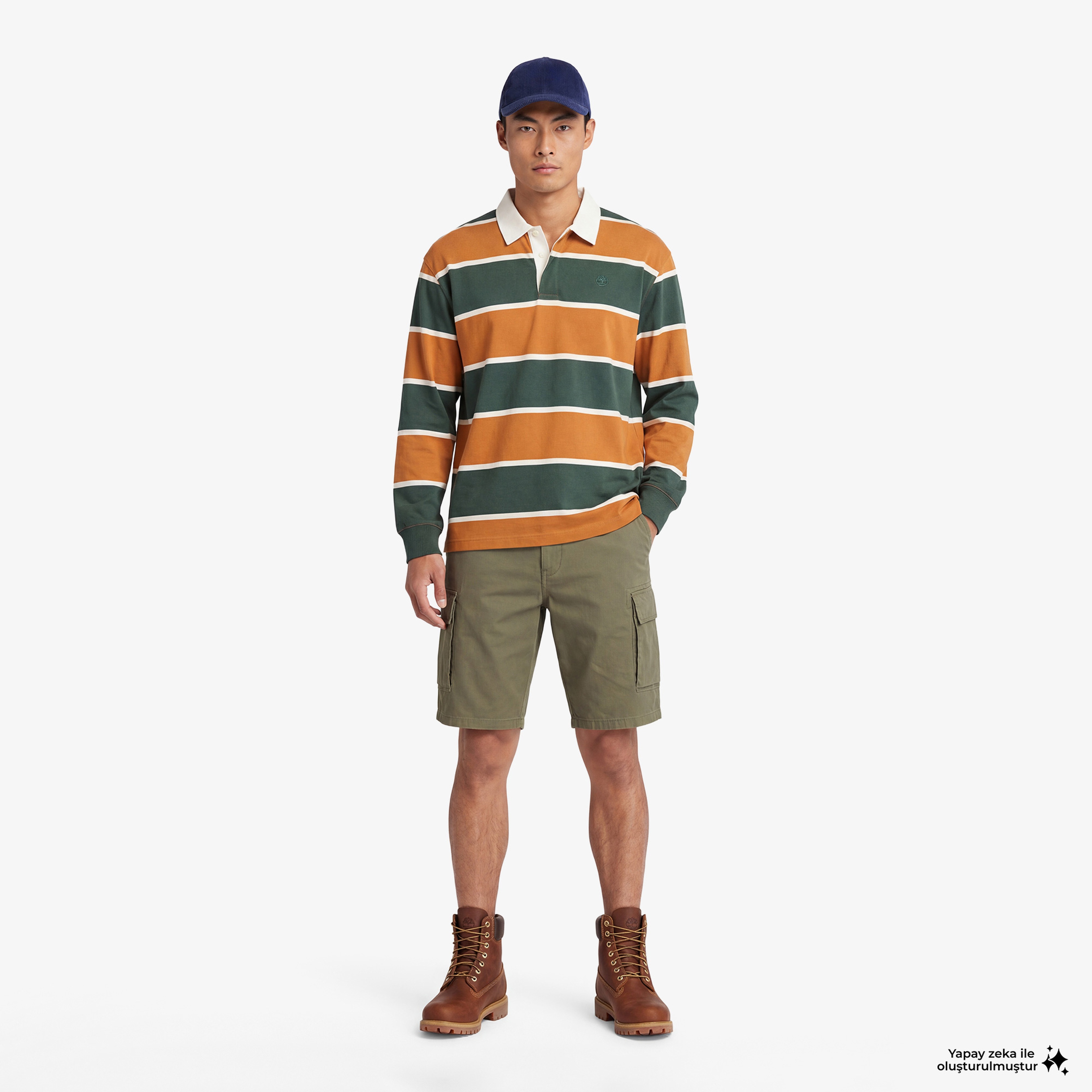 Timberland Brookline Poplin Cargo C Erkek Haki Şort