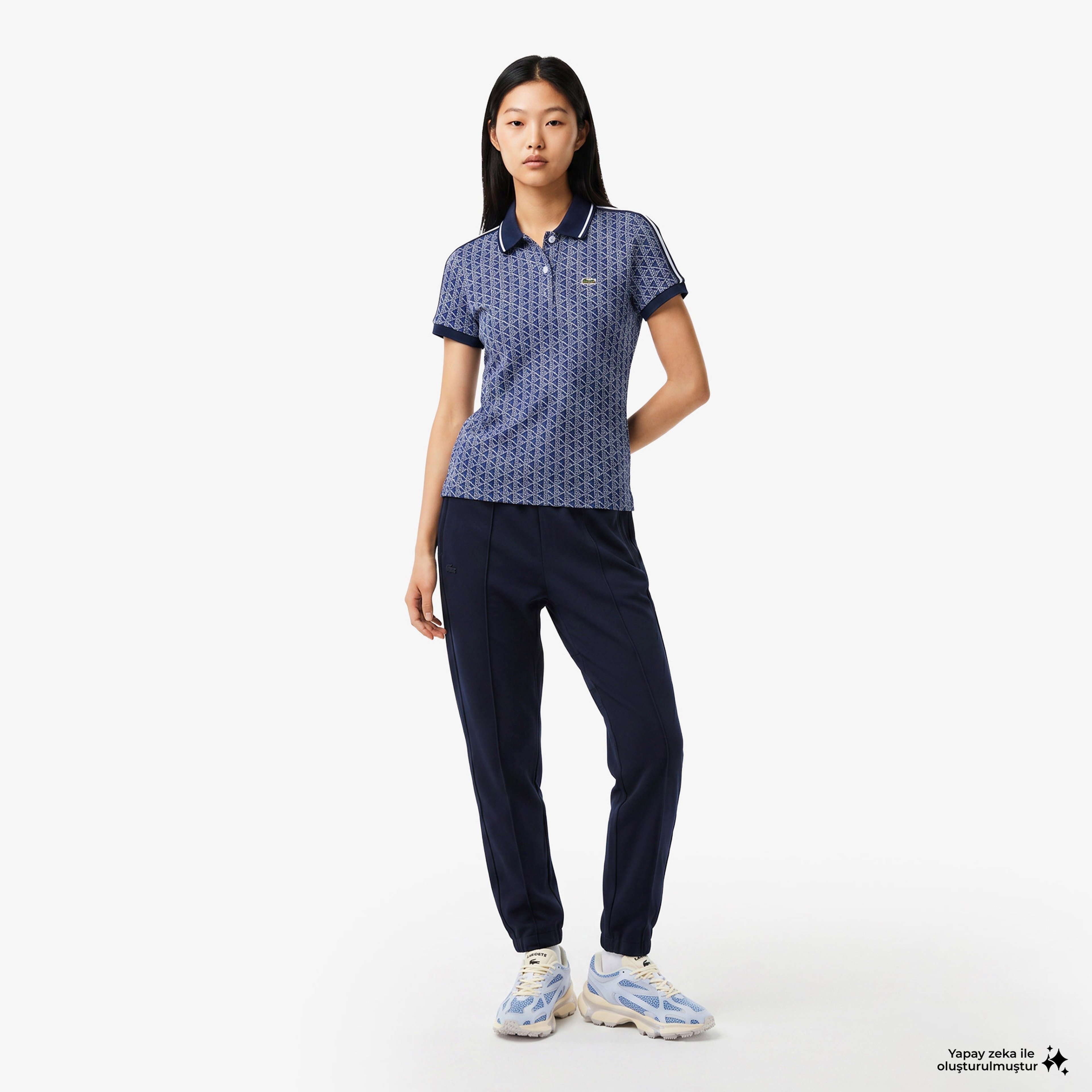 Lacoste Kadın Jogger Lacivert Pantolon