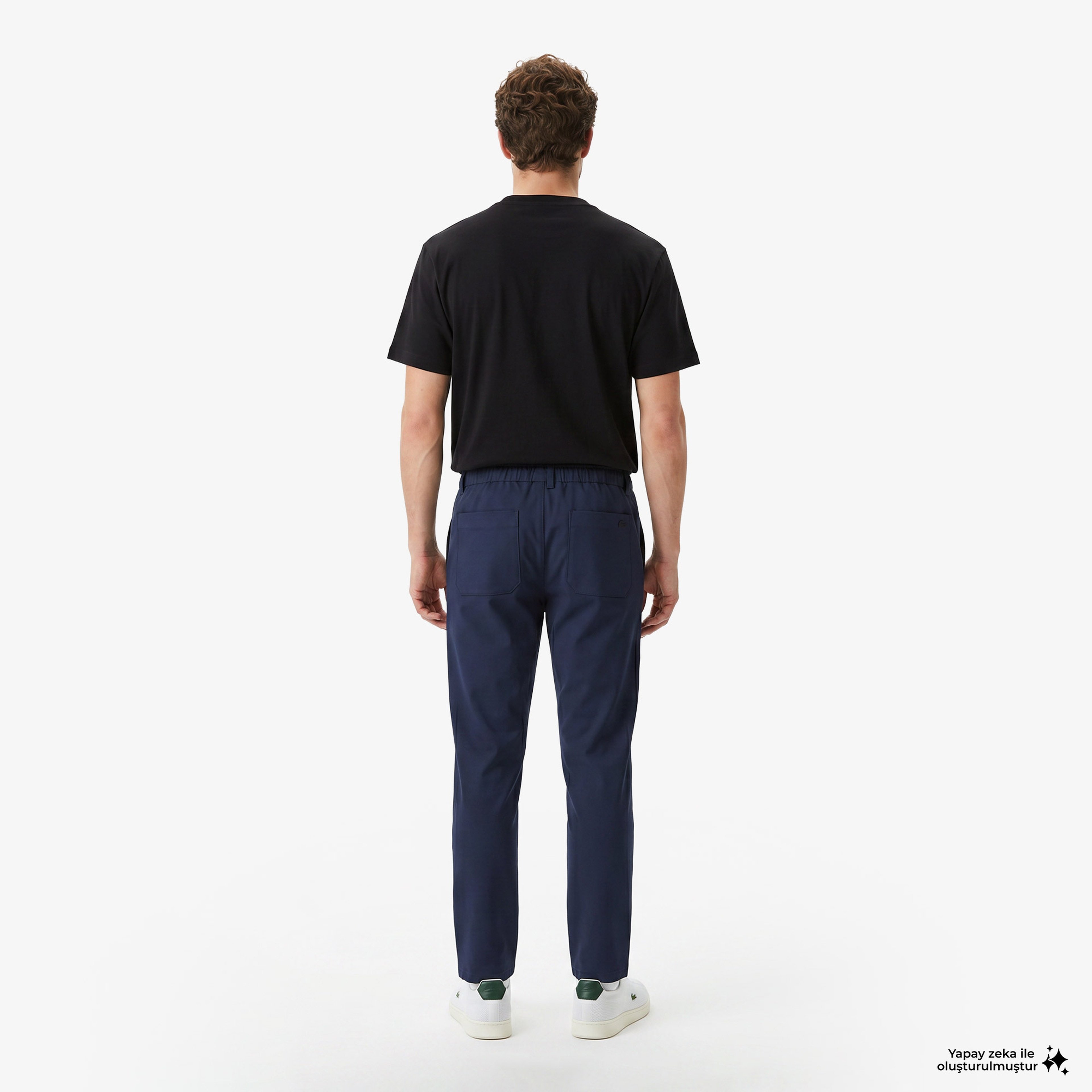 Lacoste Erkek Tapered Fit Lacivert Pantolon