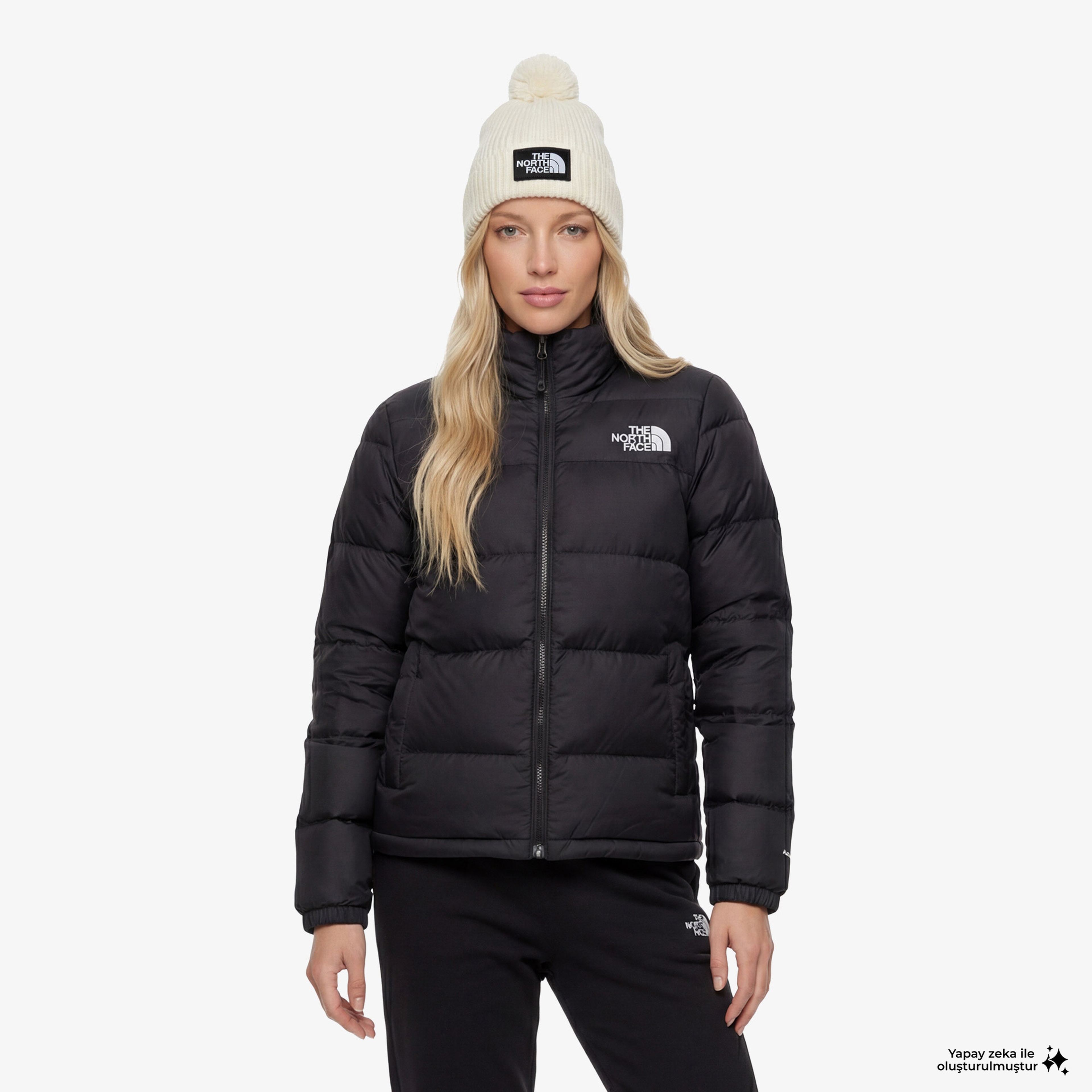 The North Face Erebus Down Kadın Siyah Outdoor Mont