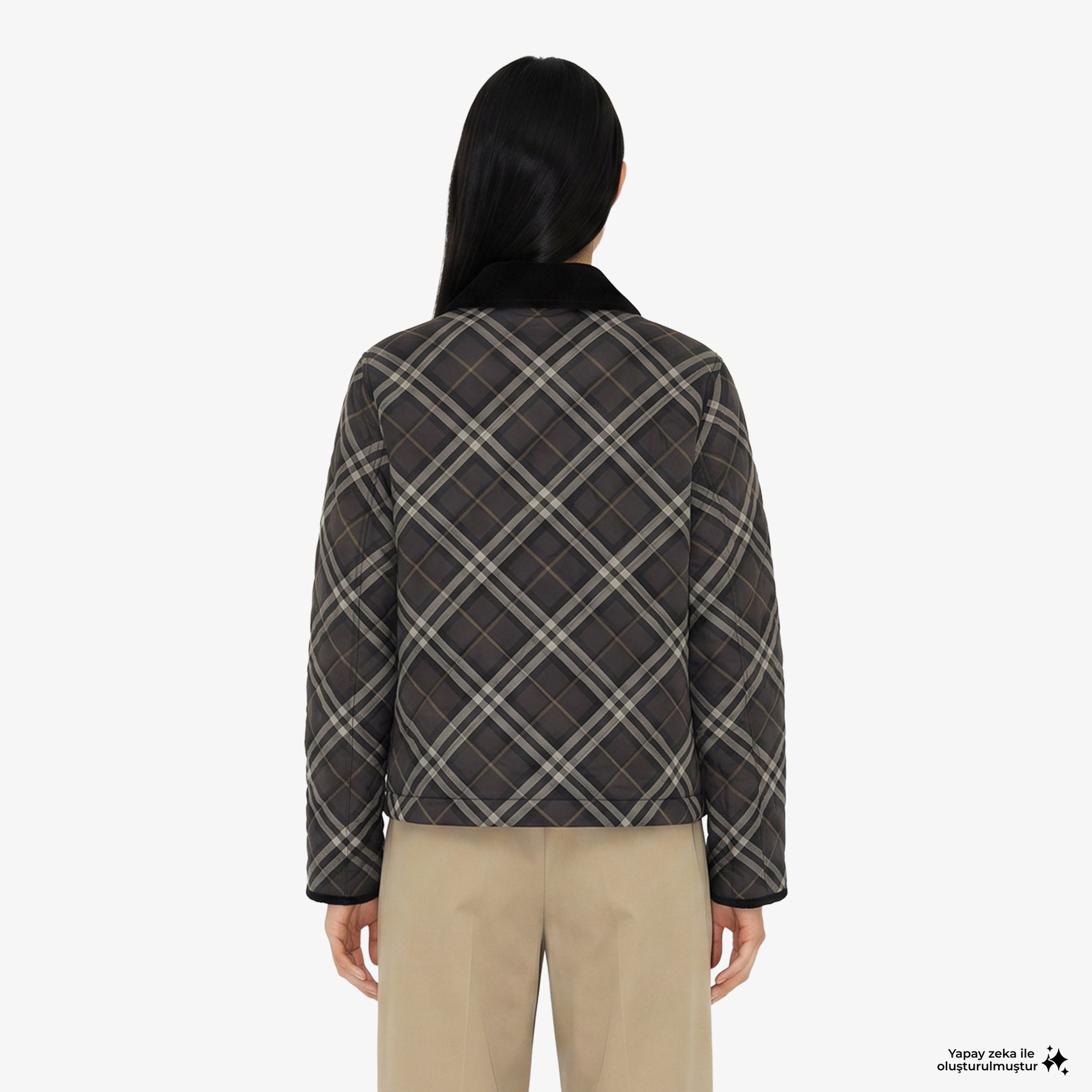 Burberry Oldham Kadın Kahverengi Mont
