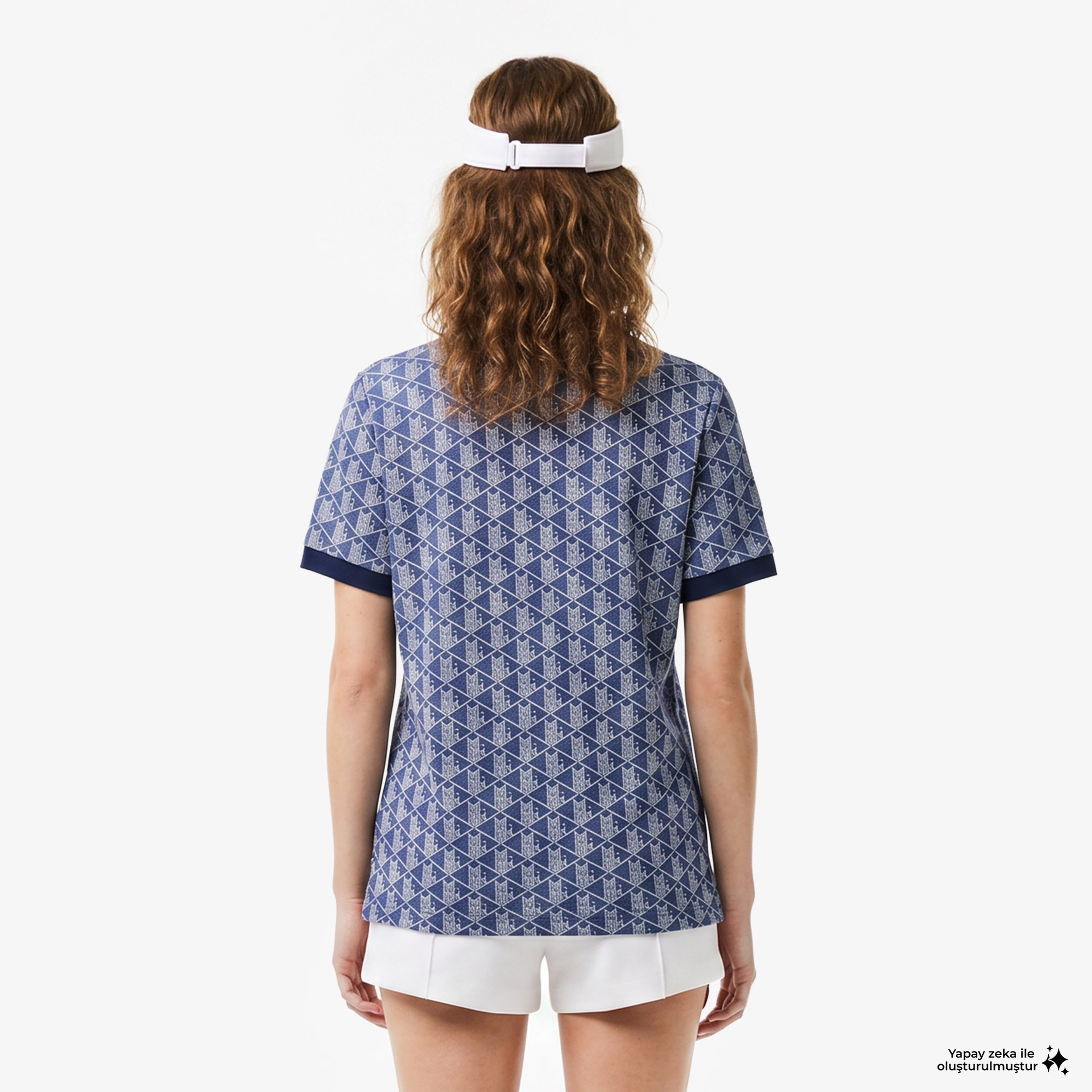 Lacoste Kadın Mavi Polo