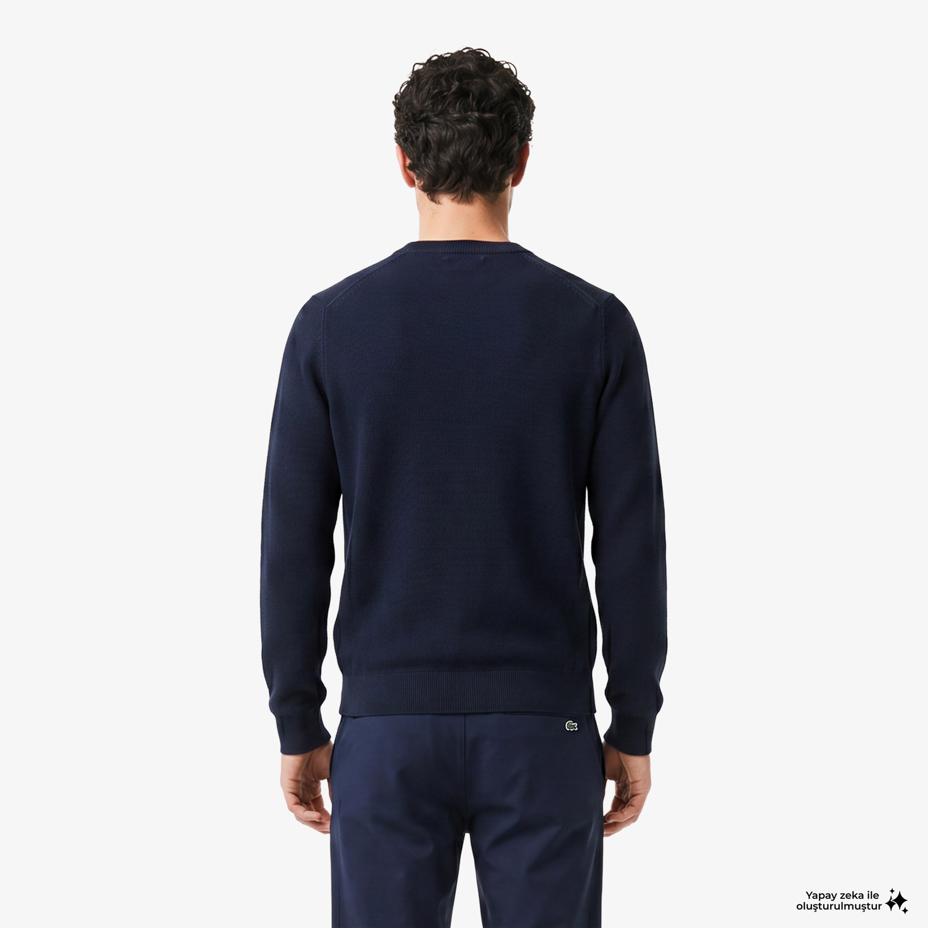 Lacoste Erkek Lacivert Kazak