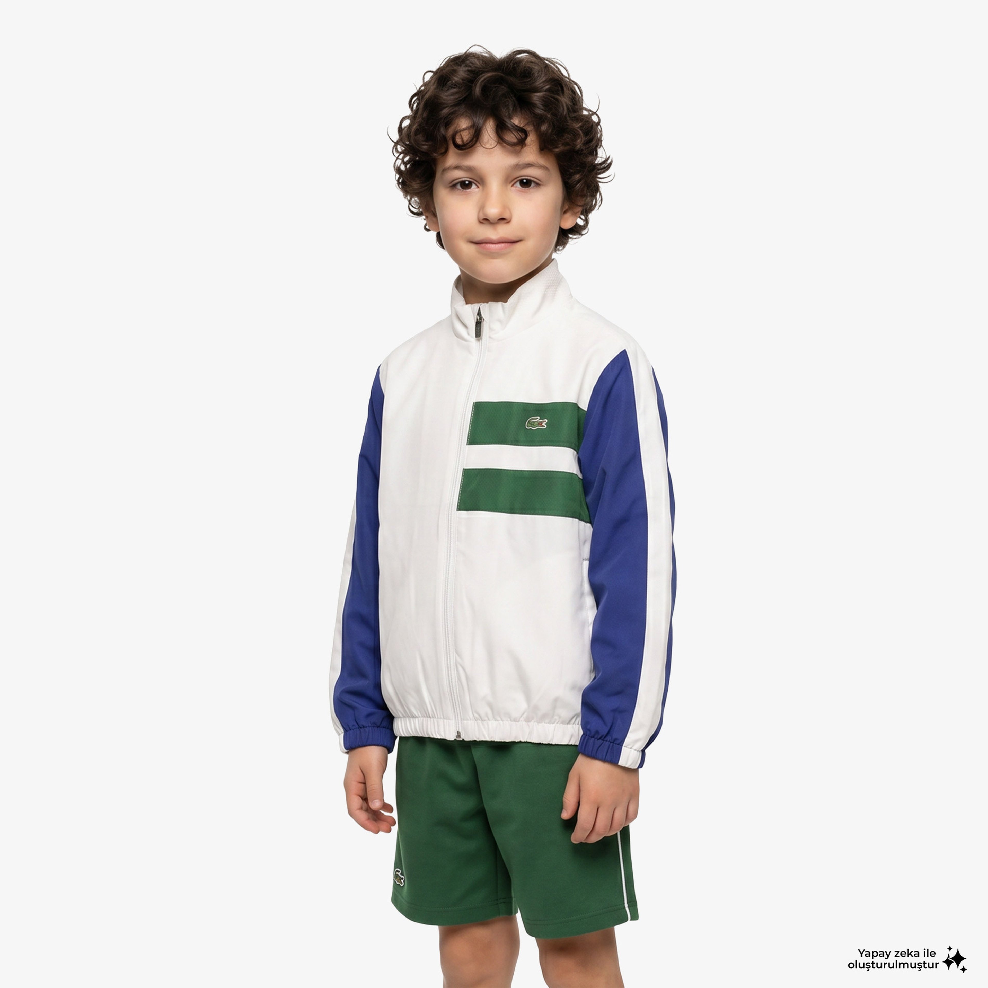 Lacoste Çocuk Siyah Mont