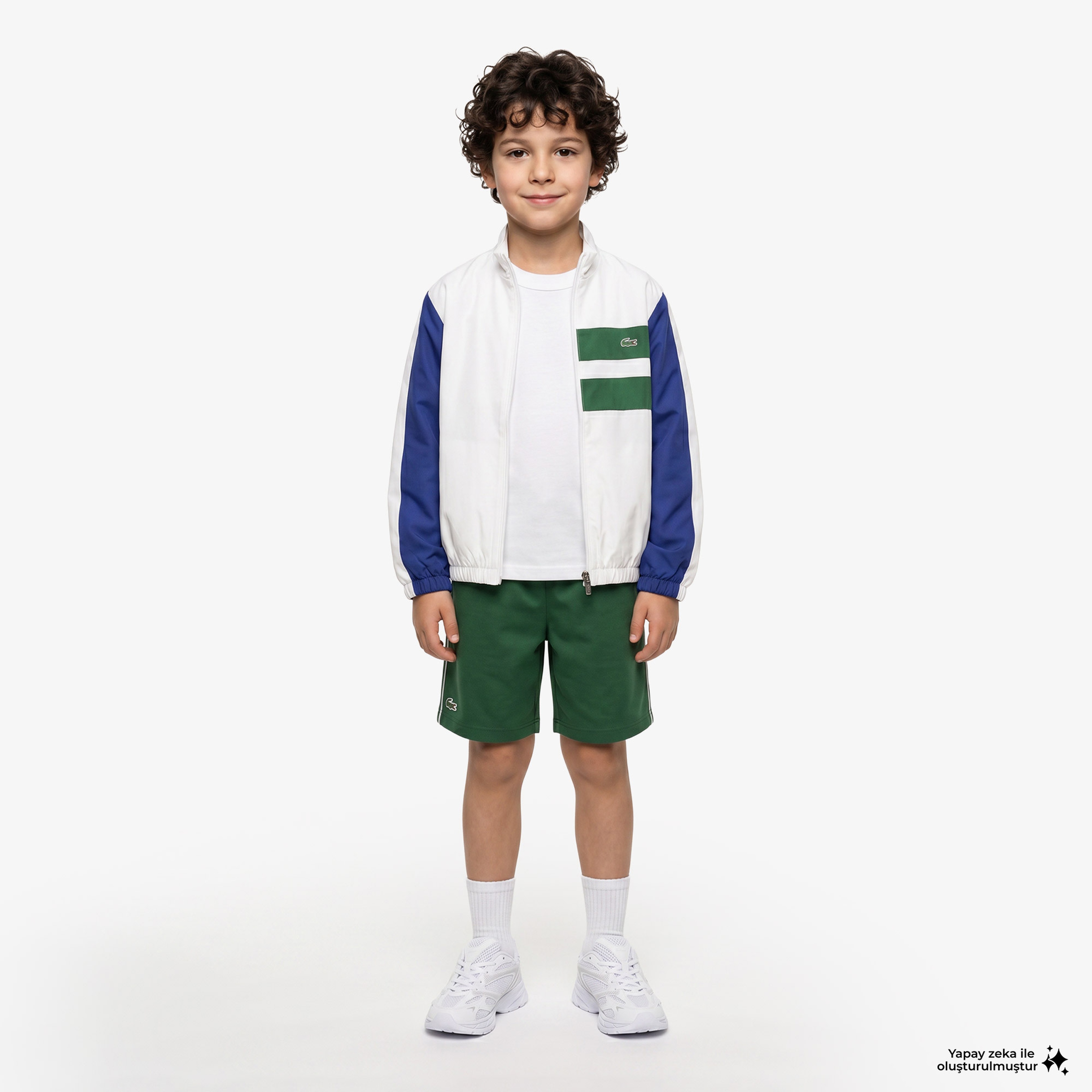 Lacoste Çocuk Siyah Mont