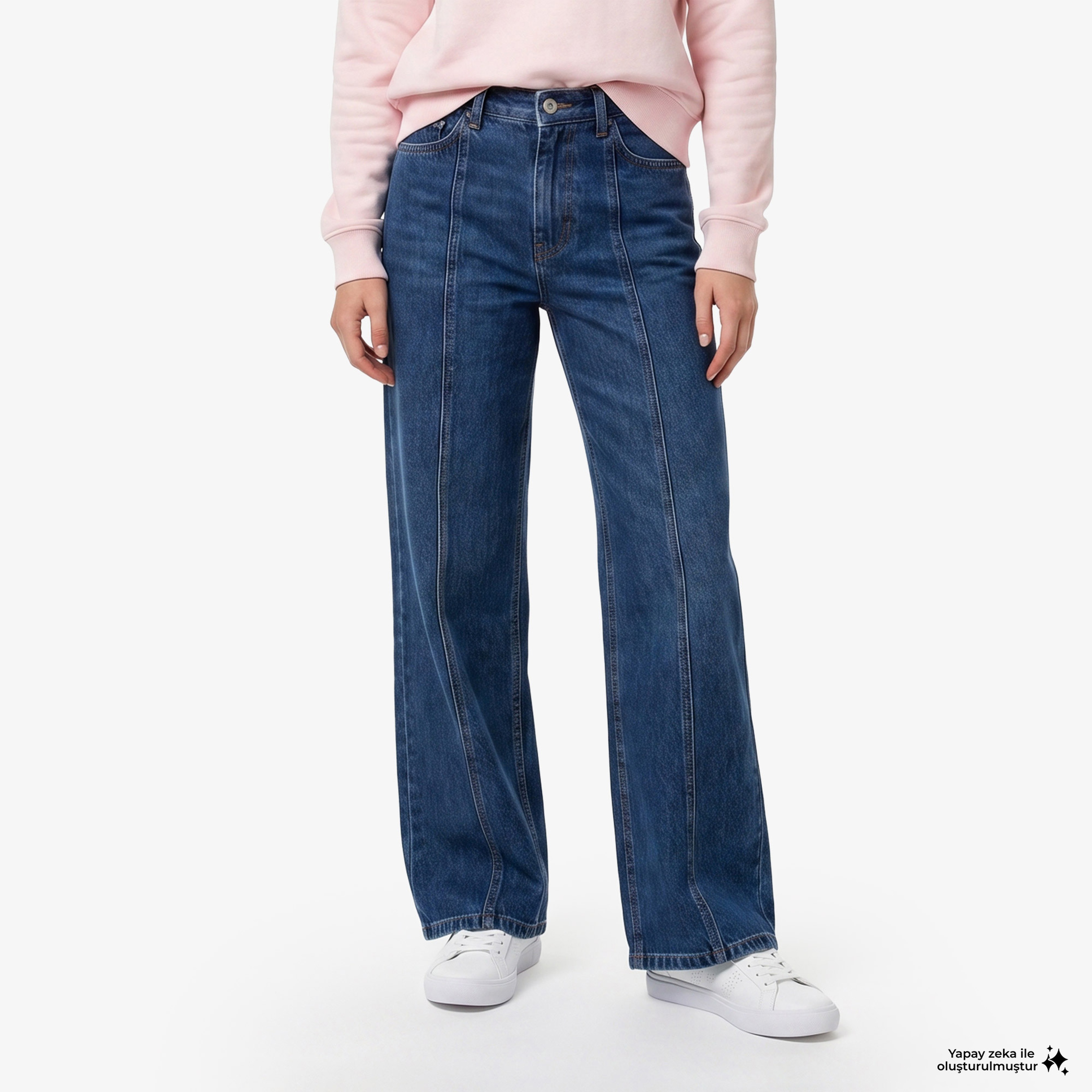 Lacoste Kadın Mavi Pantolon