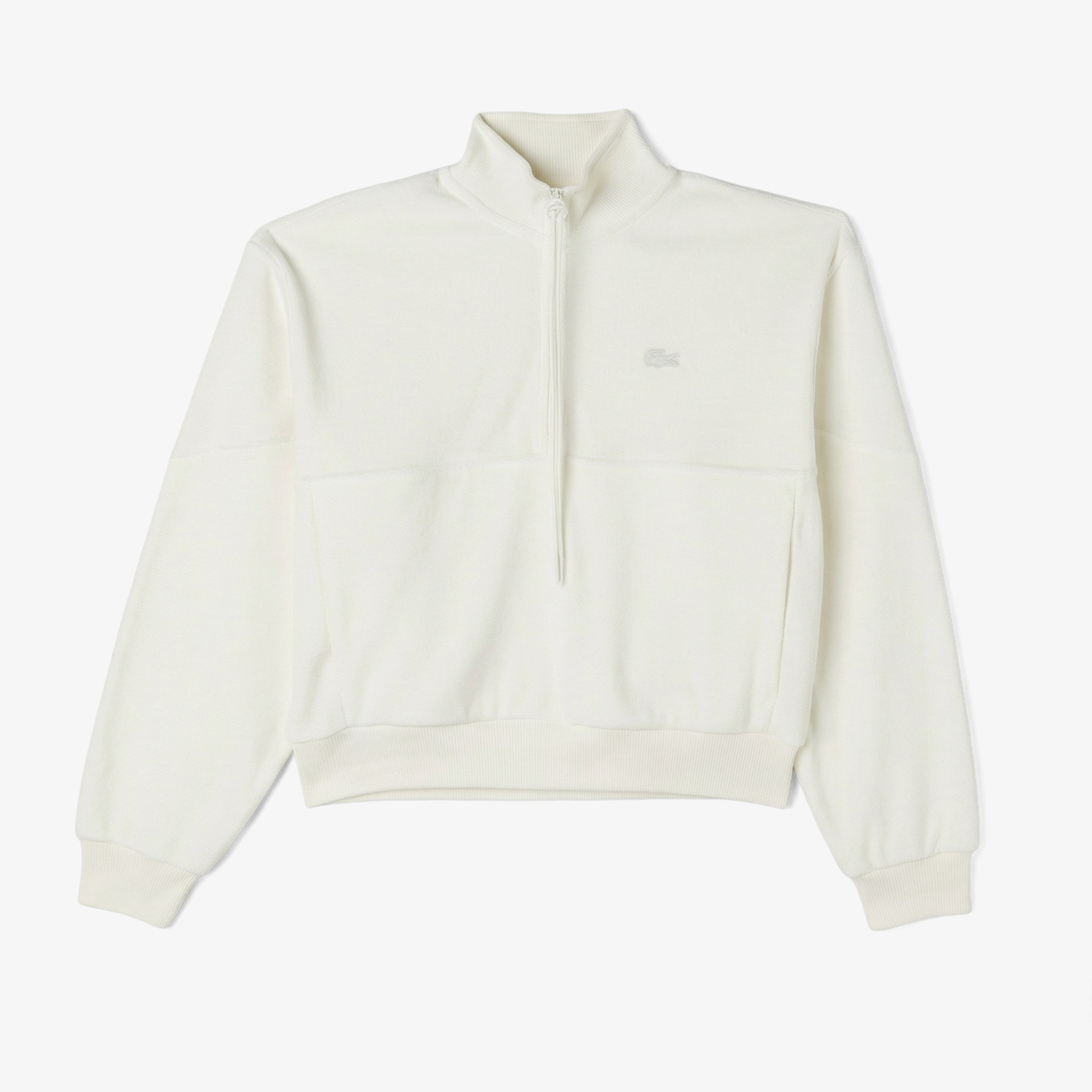 Lacoste Kadın Krem Sweatshirt