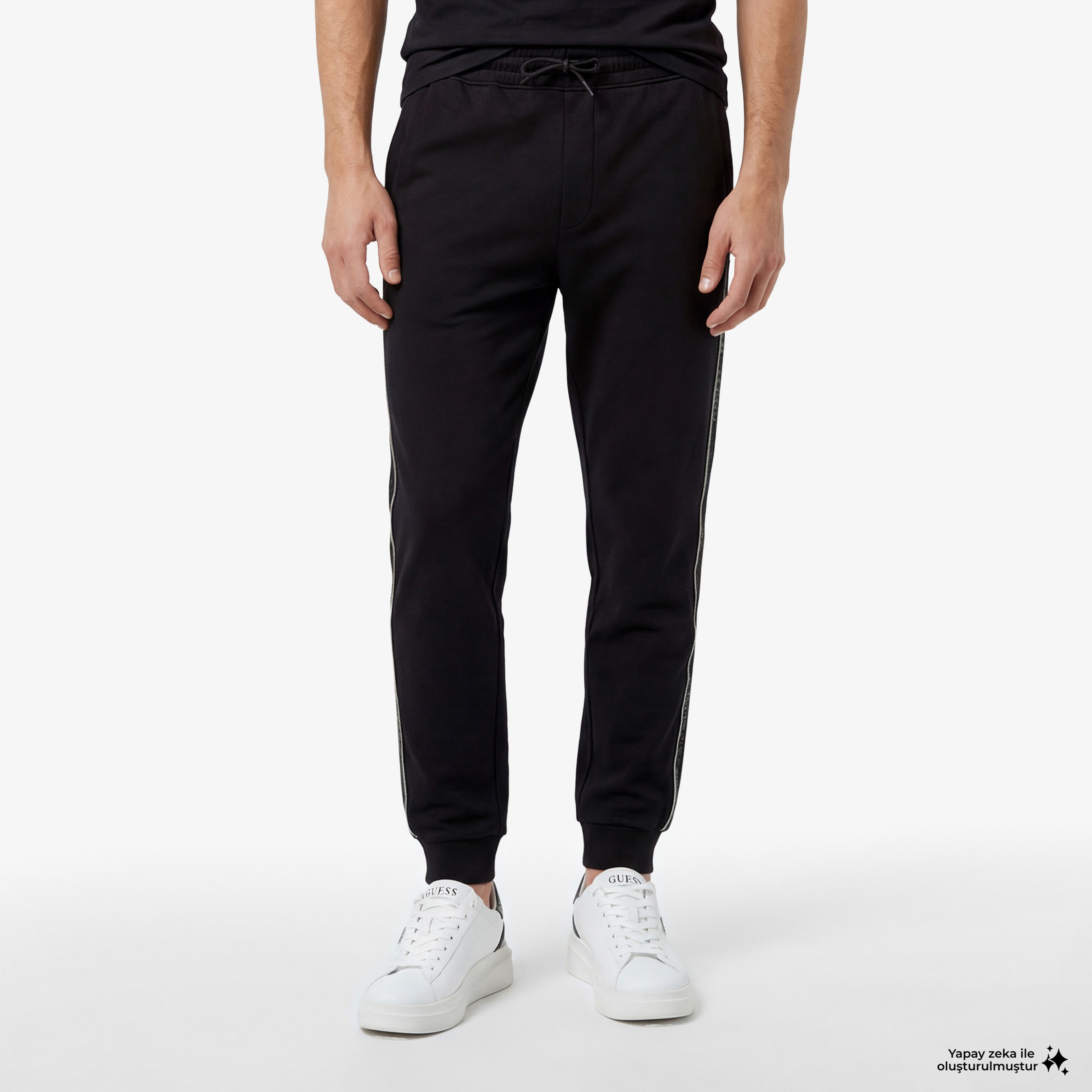 Guess Erkek Siyah Pantolon