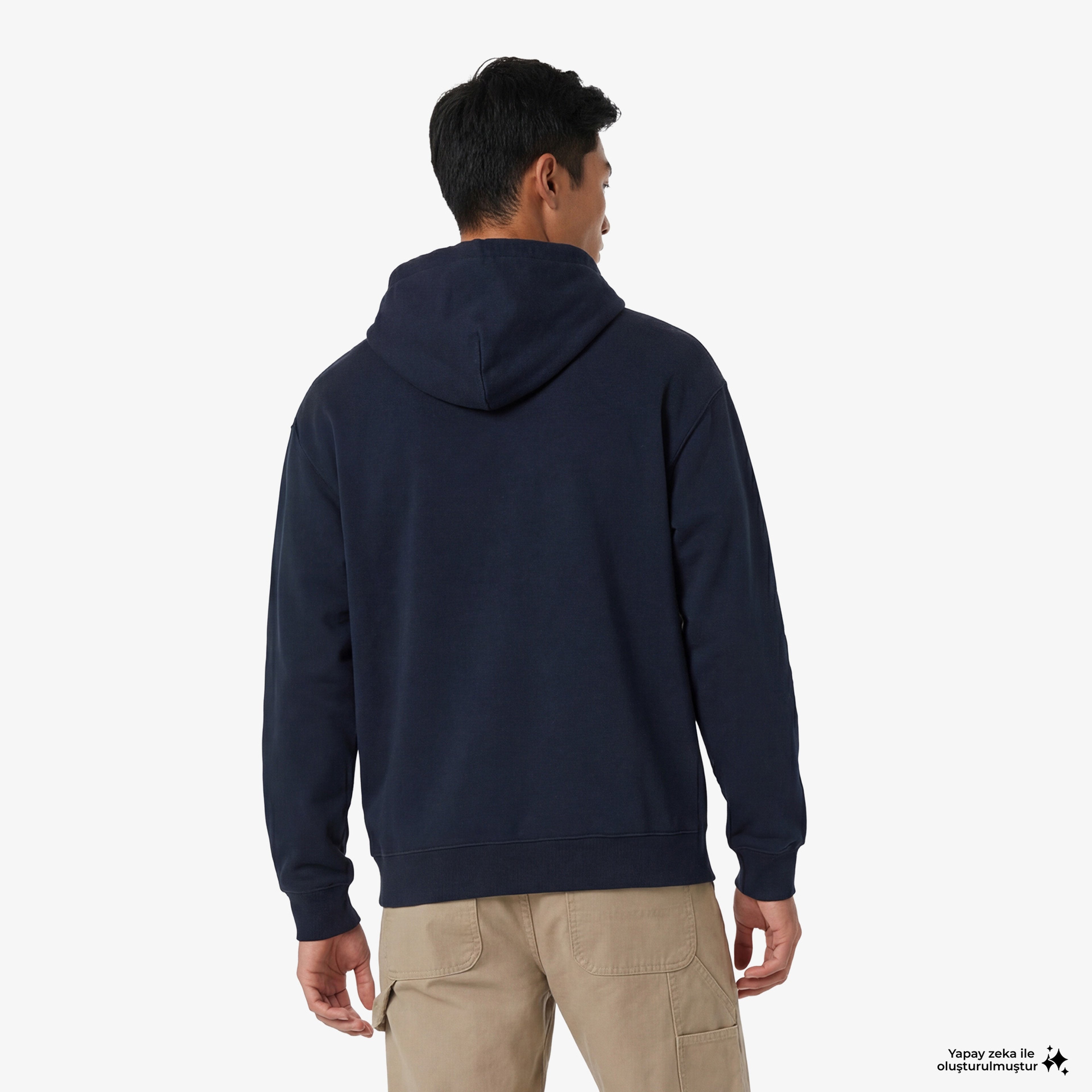 Converse Wordmark Erkek Siyah Hoodie