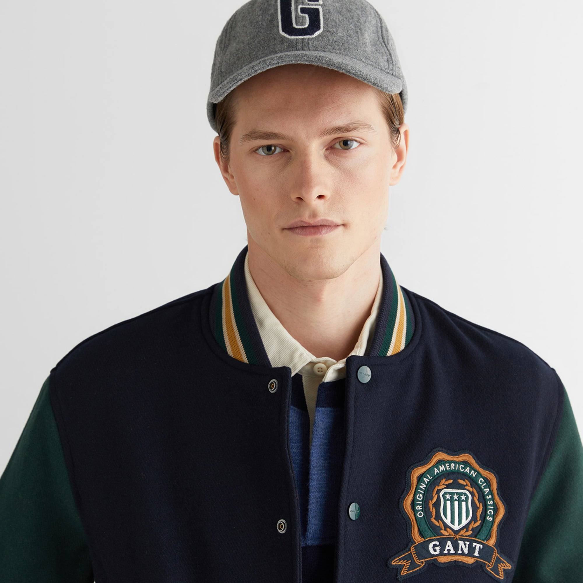 GANT Erkek Lacivert Standart Fit Ceket