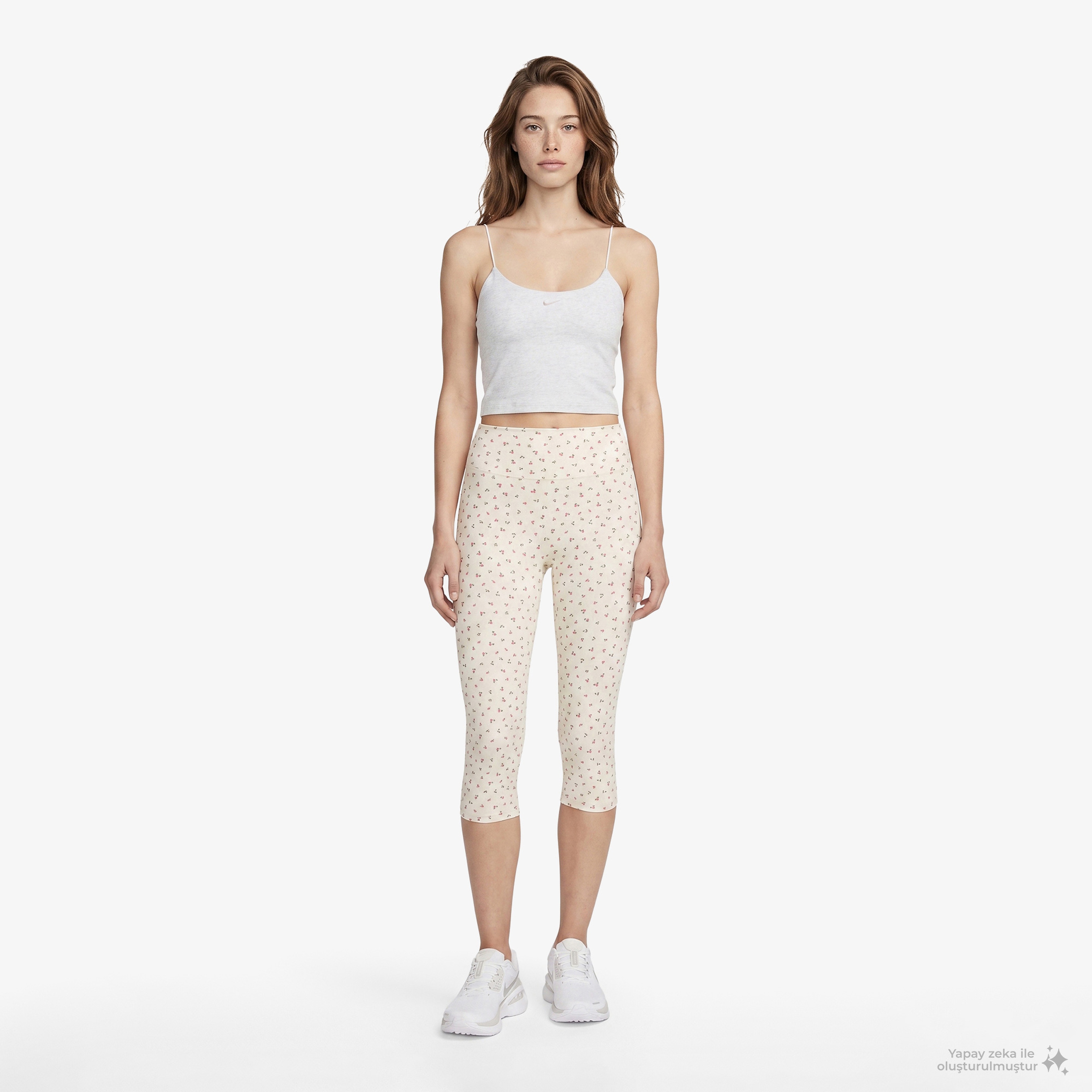 Nike Tank Top/Singlet Kadın Gri T-Shirt