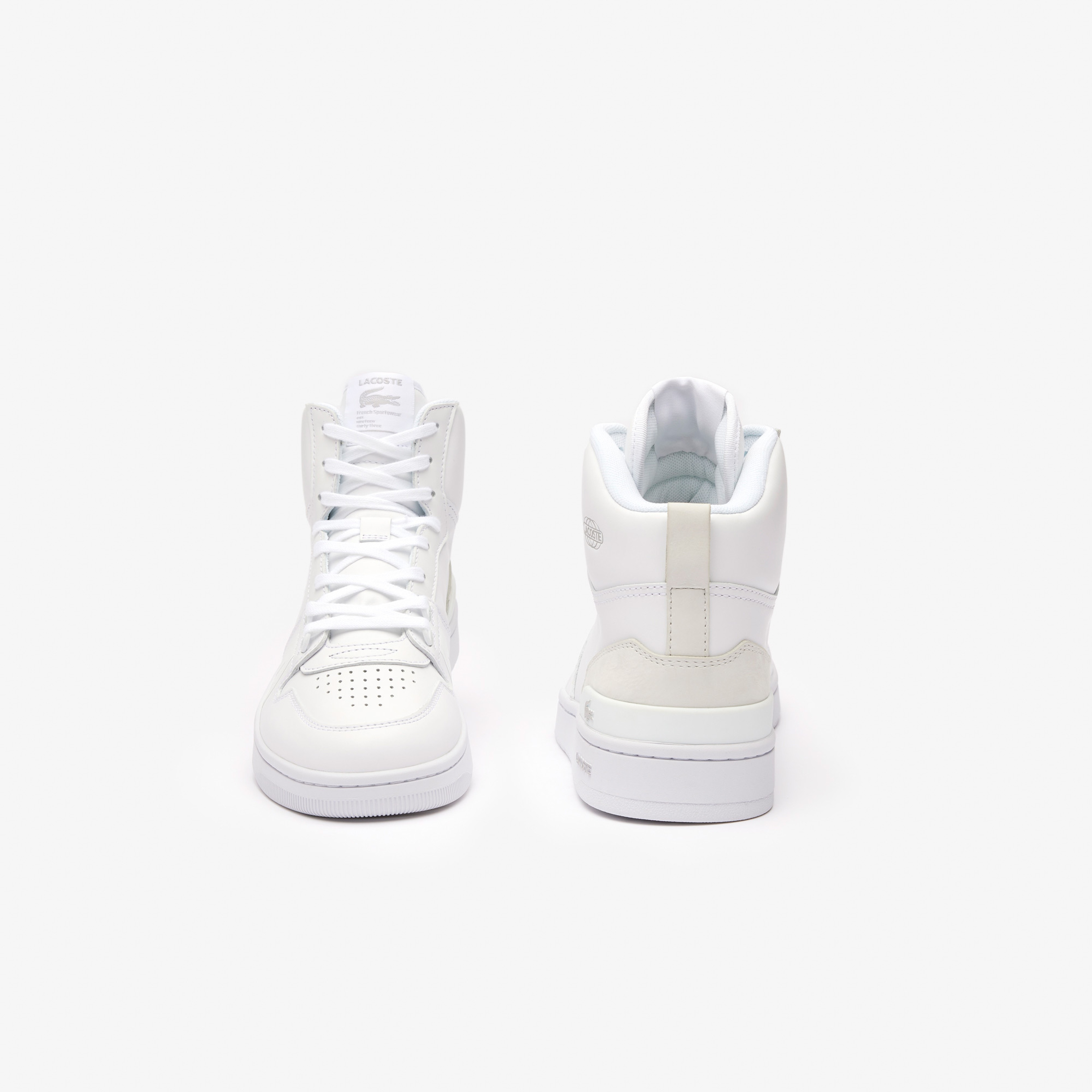 LACOSTE L001 Mid Erkek Beyaz Sneaker