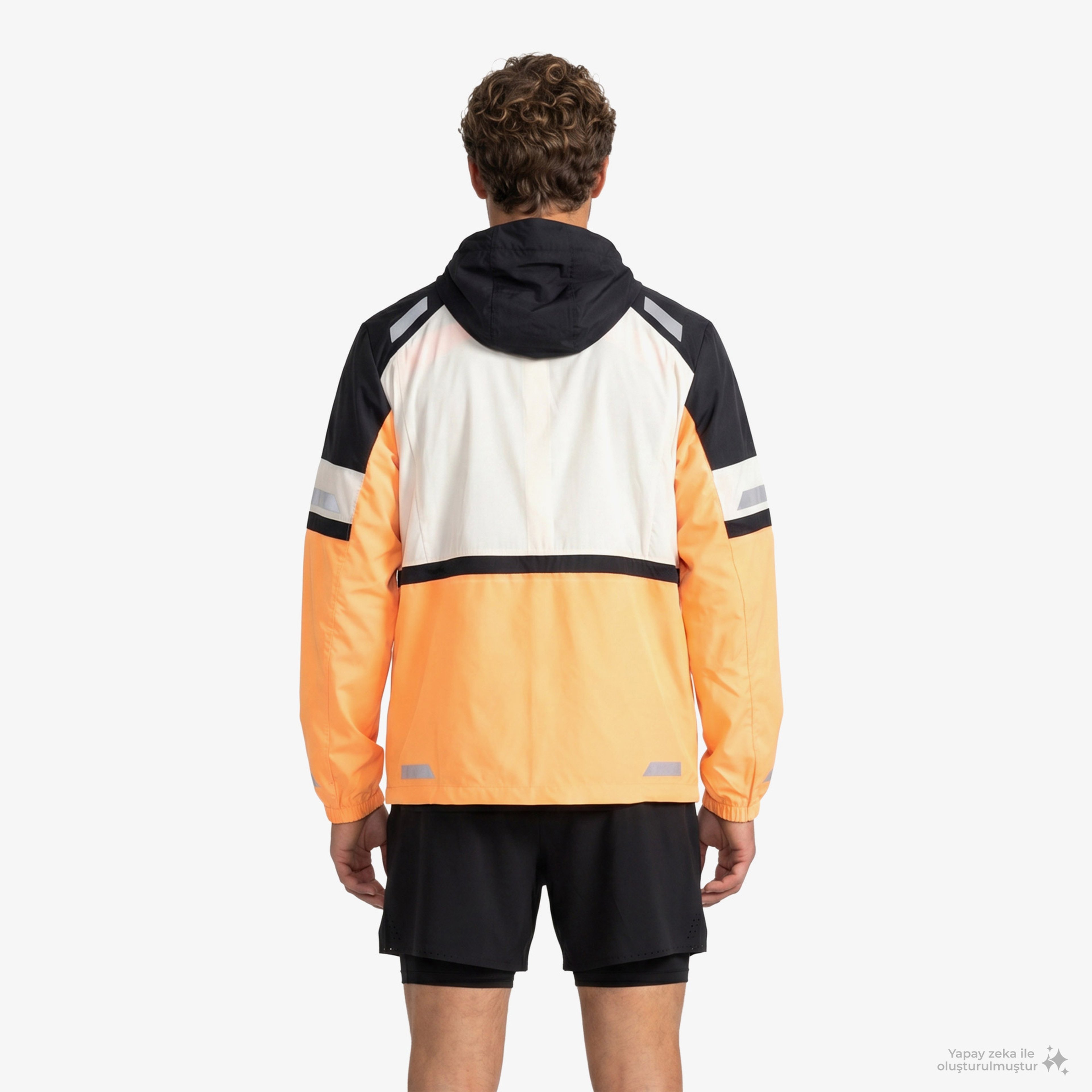 Brooks Run Visible 2.0 Erkek Beyaz Ceket