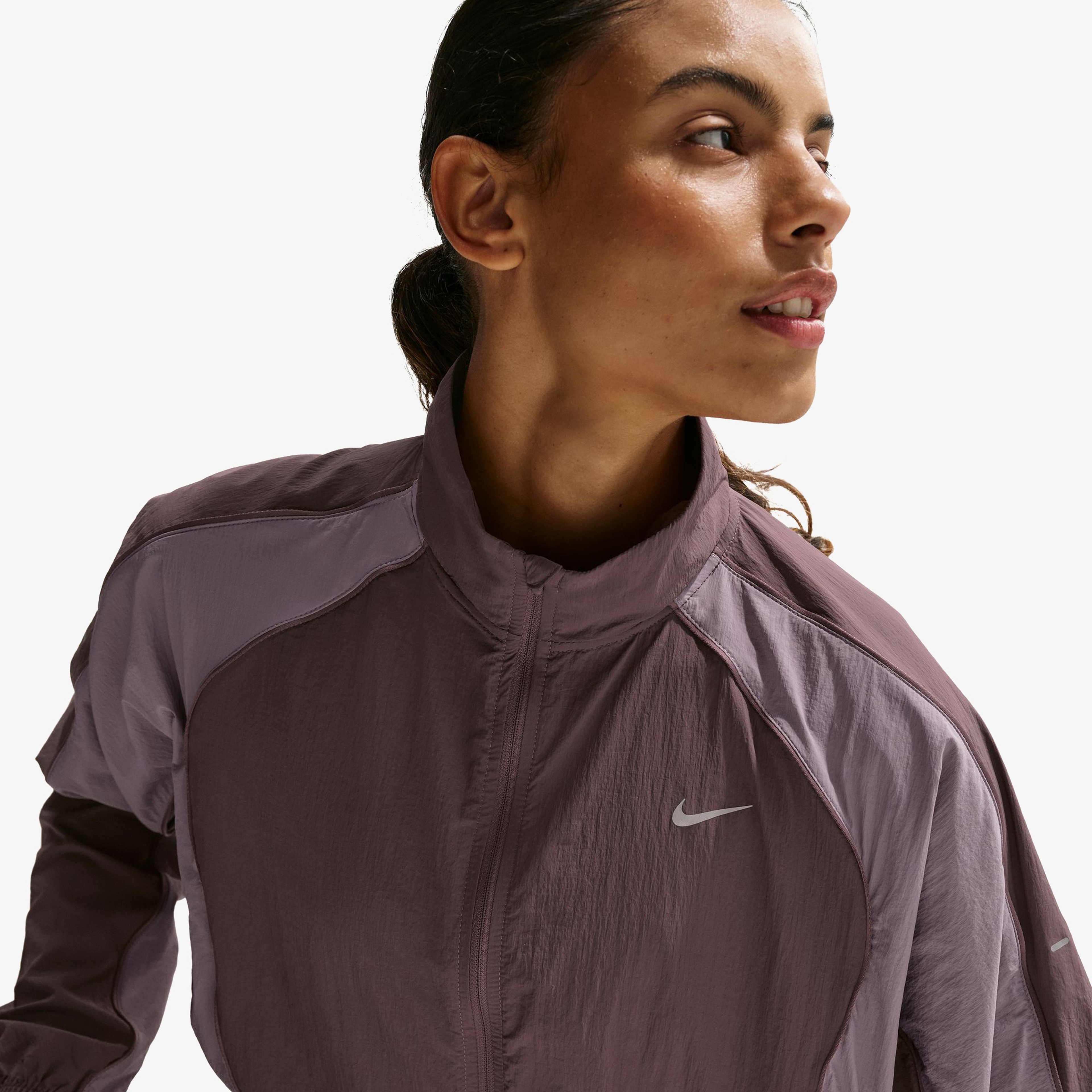 Nike Swift Kadın Mor Koşu Ceketi
