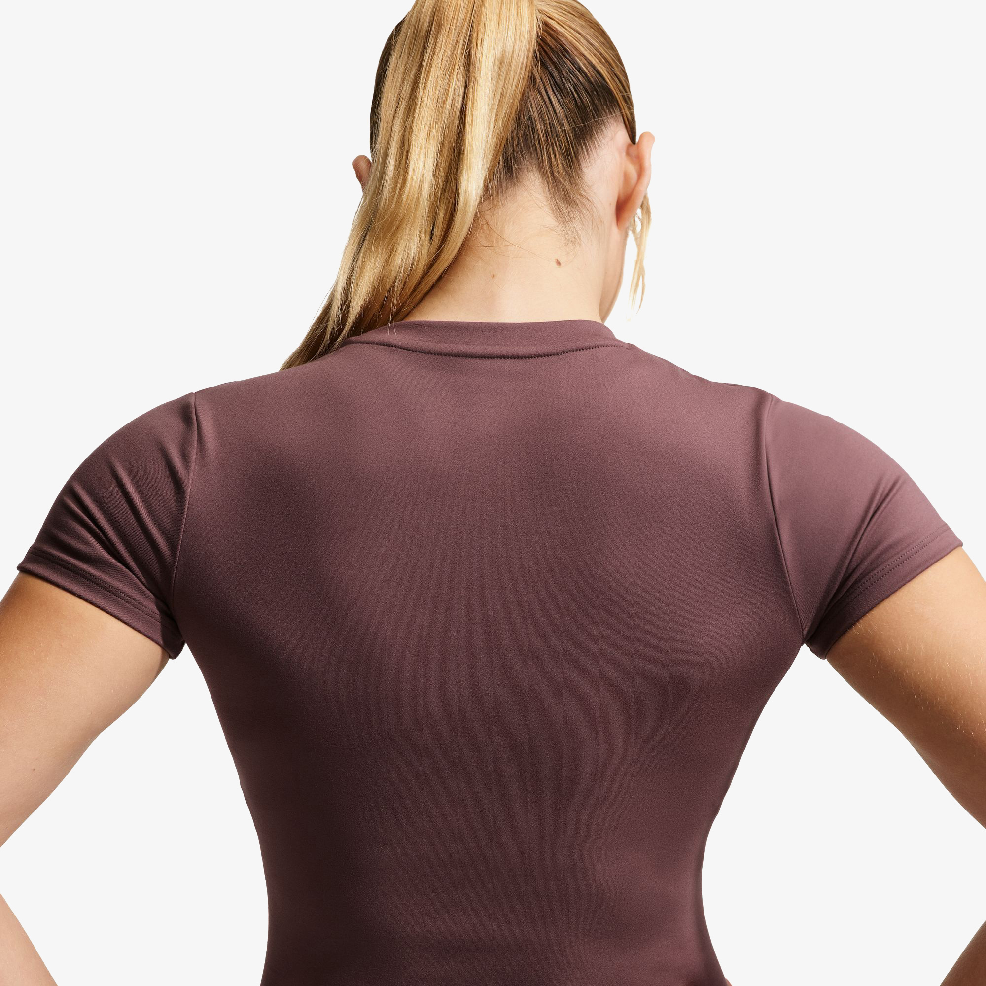 Nike One Kadın Mor Antrenman T-Shirt