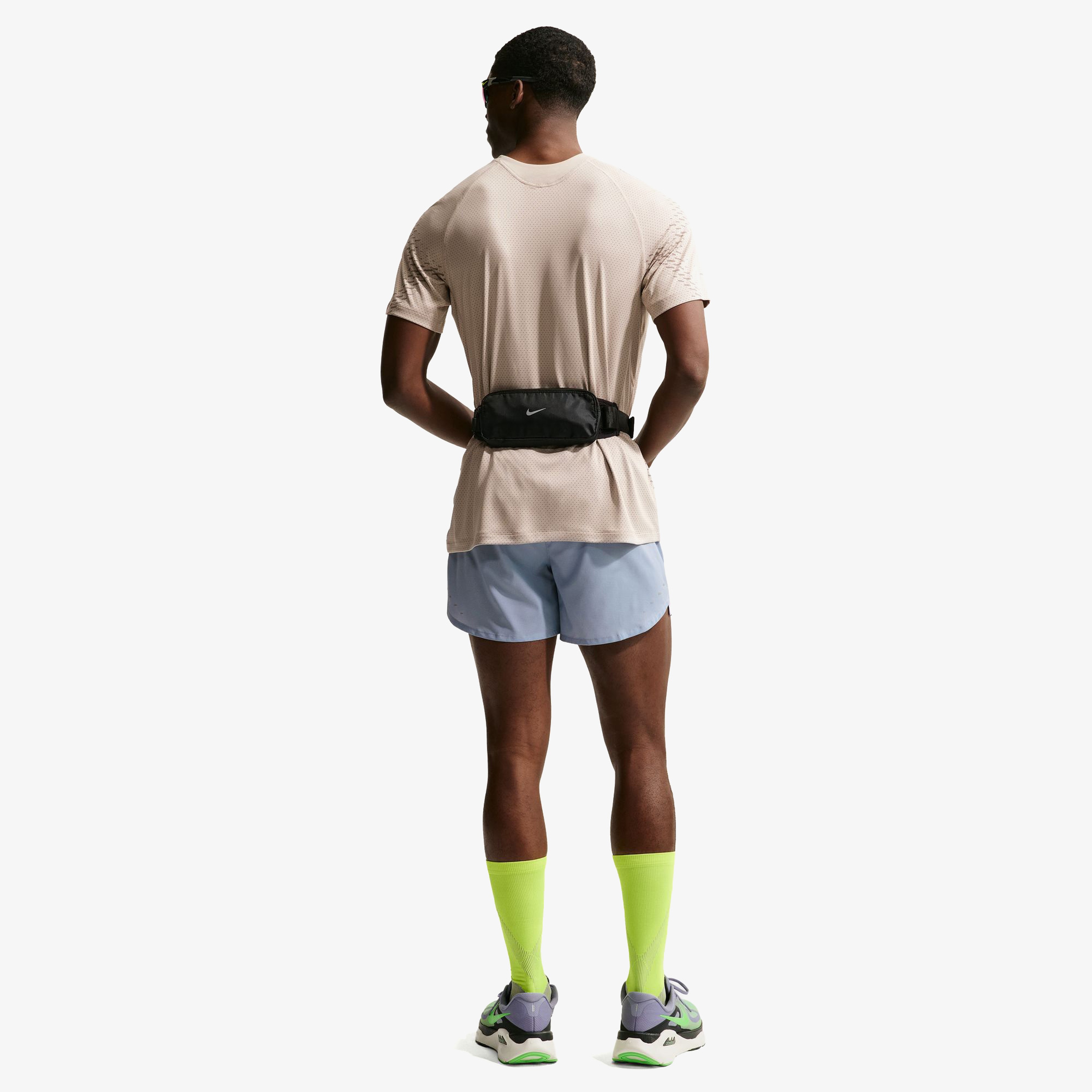 Nike Stride Erkek Mor Koşu Şort