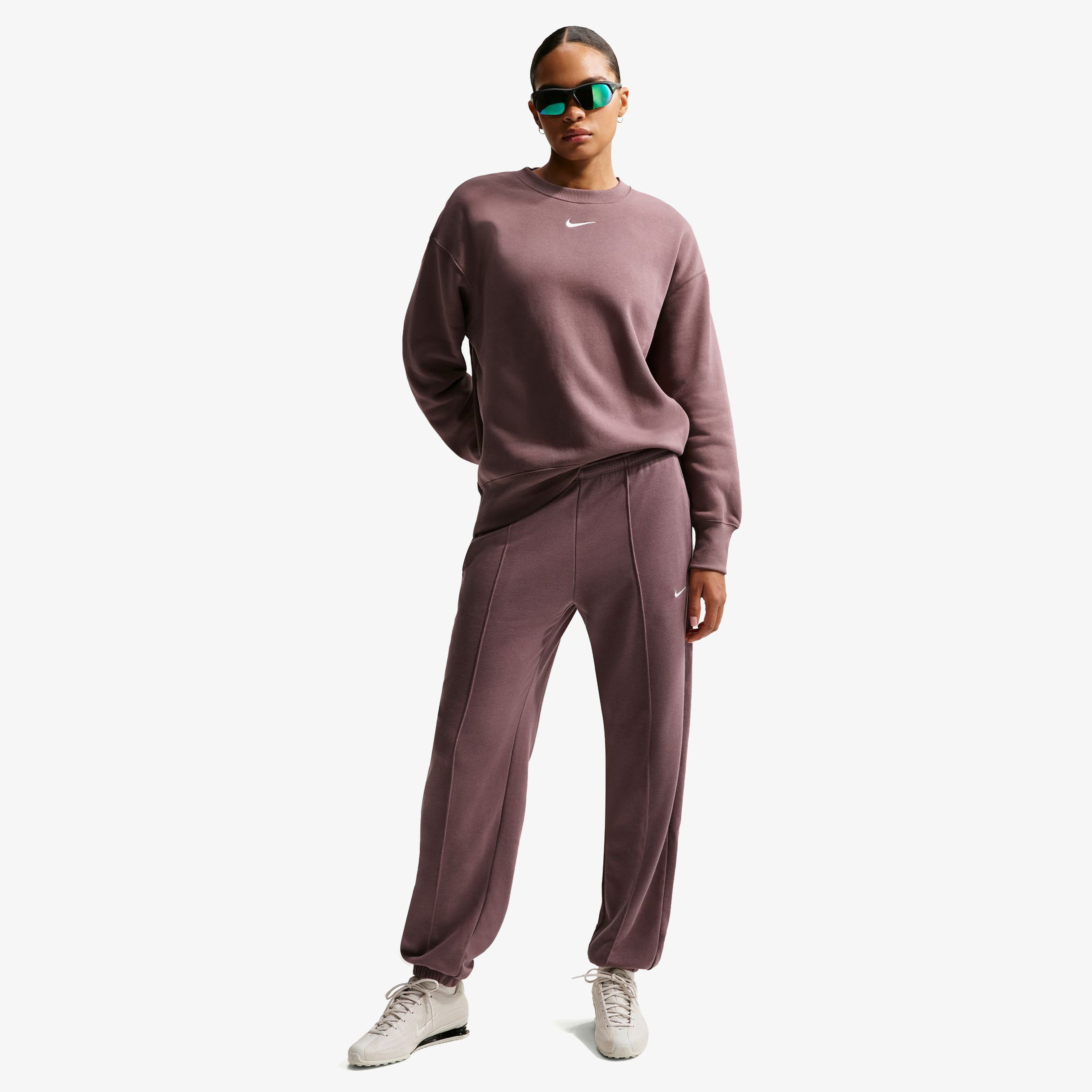 Nike Sportswear Chill Terry Kadın Mor Eşofman Altı